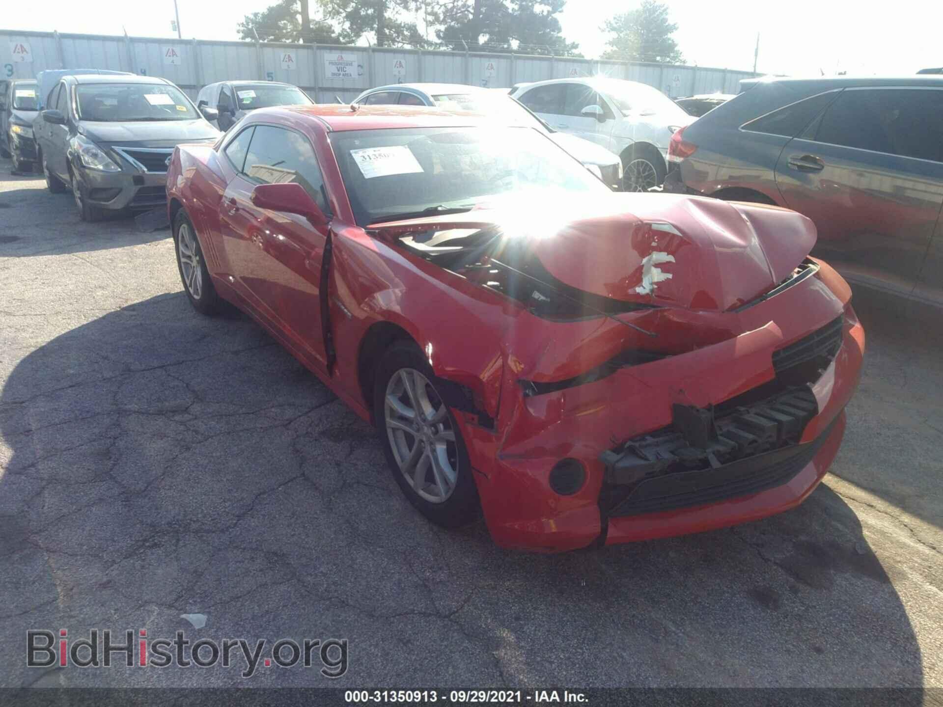 Photo 2G1FB1E36F9287722 - CHEVROLET CAMARO 2015