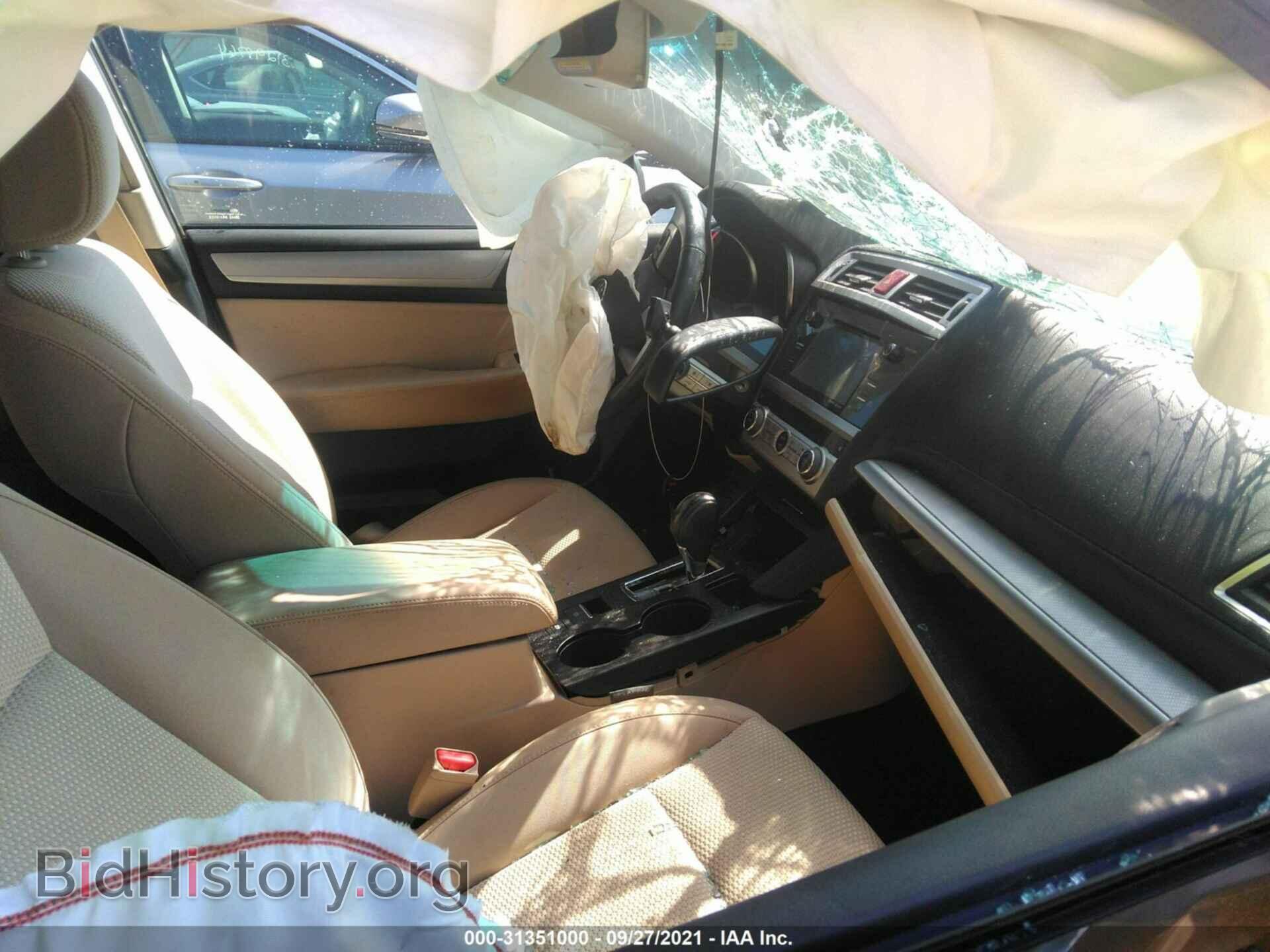 2015 SUBARU OUTBACK - VIN: 4S4BSBCC3F3259086 - Фото 5