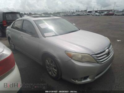 2011 Toyota AVALON, silver — VIN 4T1BK3DB3BU375579, IAAI