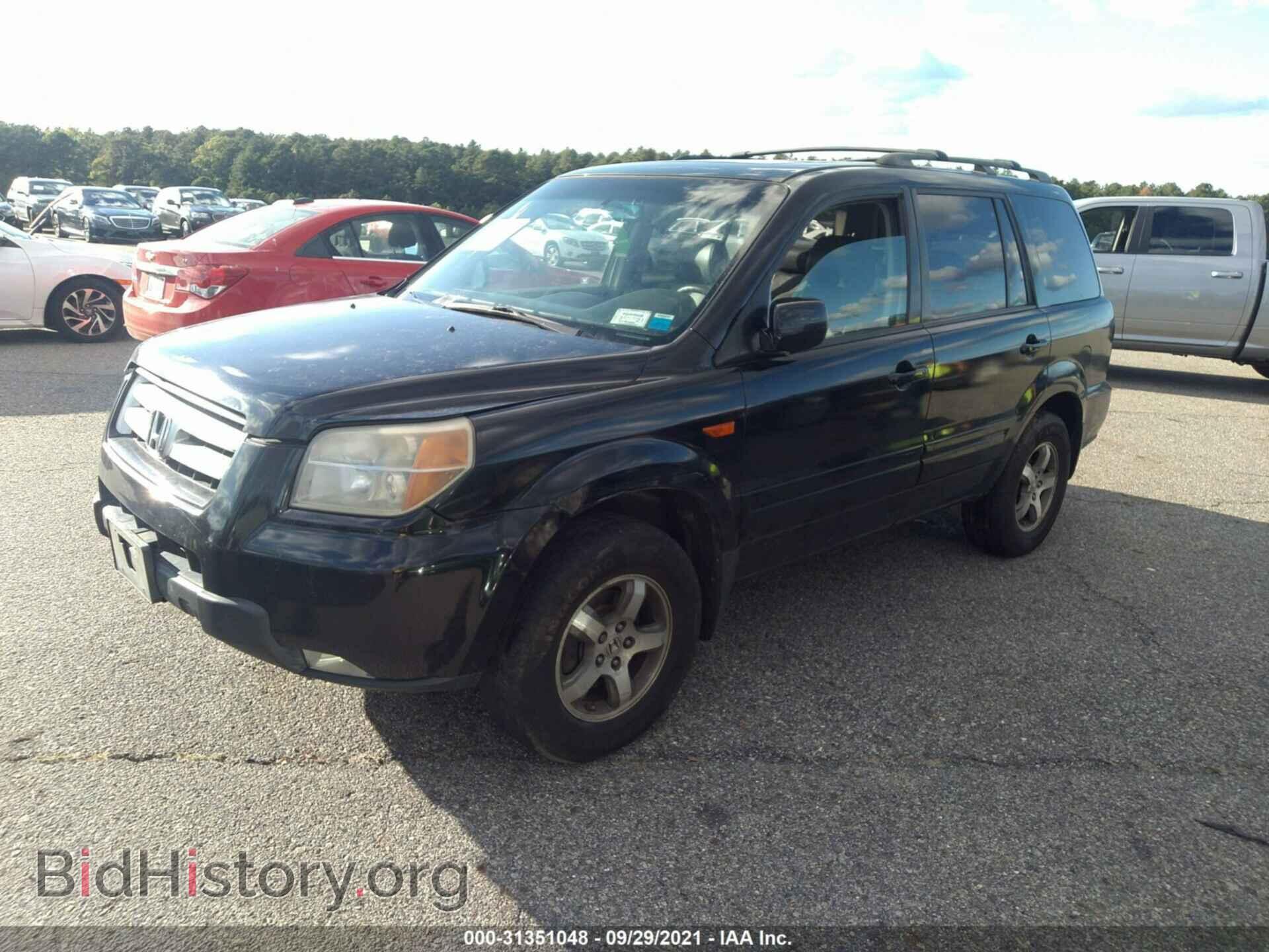 2006 HONDA PILOT - VIN: 2HKYF18786H504526 - Фото 2