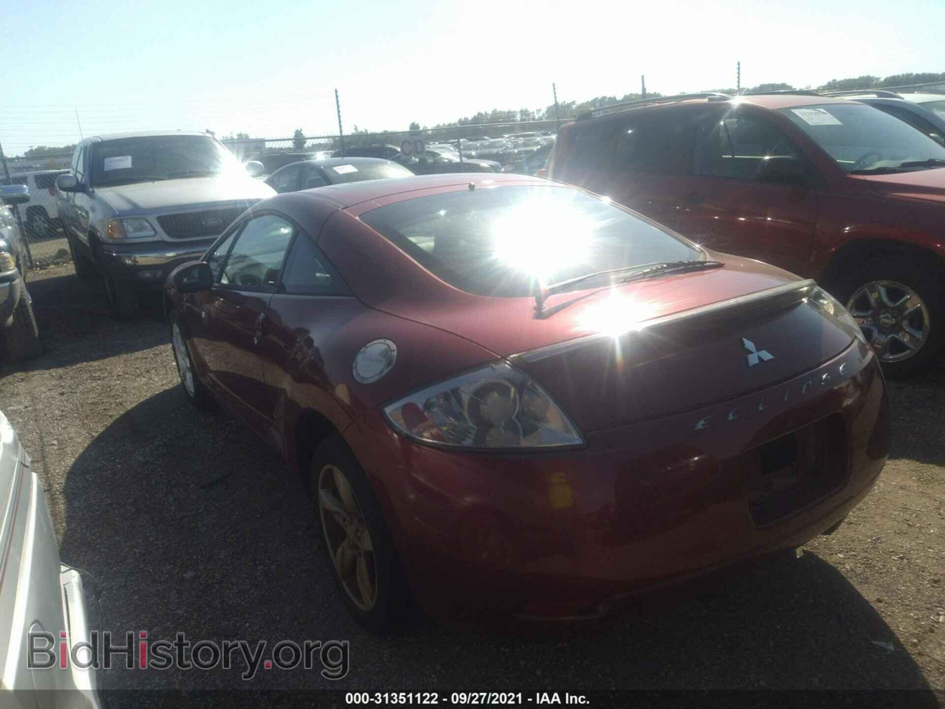 2006 MITSUBISHI ECLIPSE - VIN: 4A3AK24F26E018811 - Фото 3