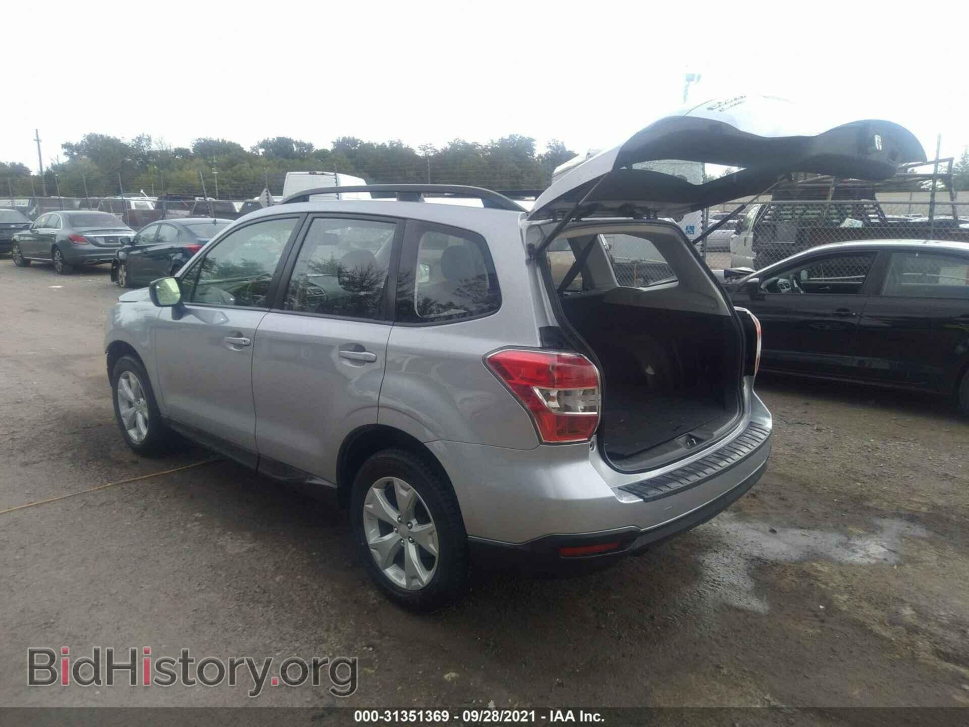 2016 SUBARU FORESTER - VIN: JF2SJABC8GH460829 - Фото 3