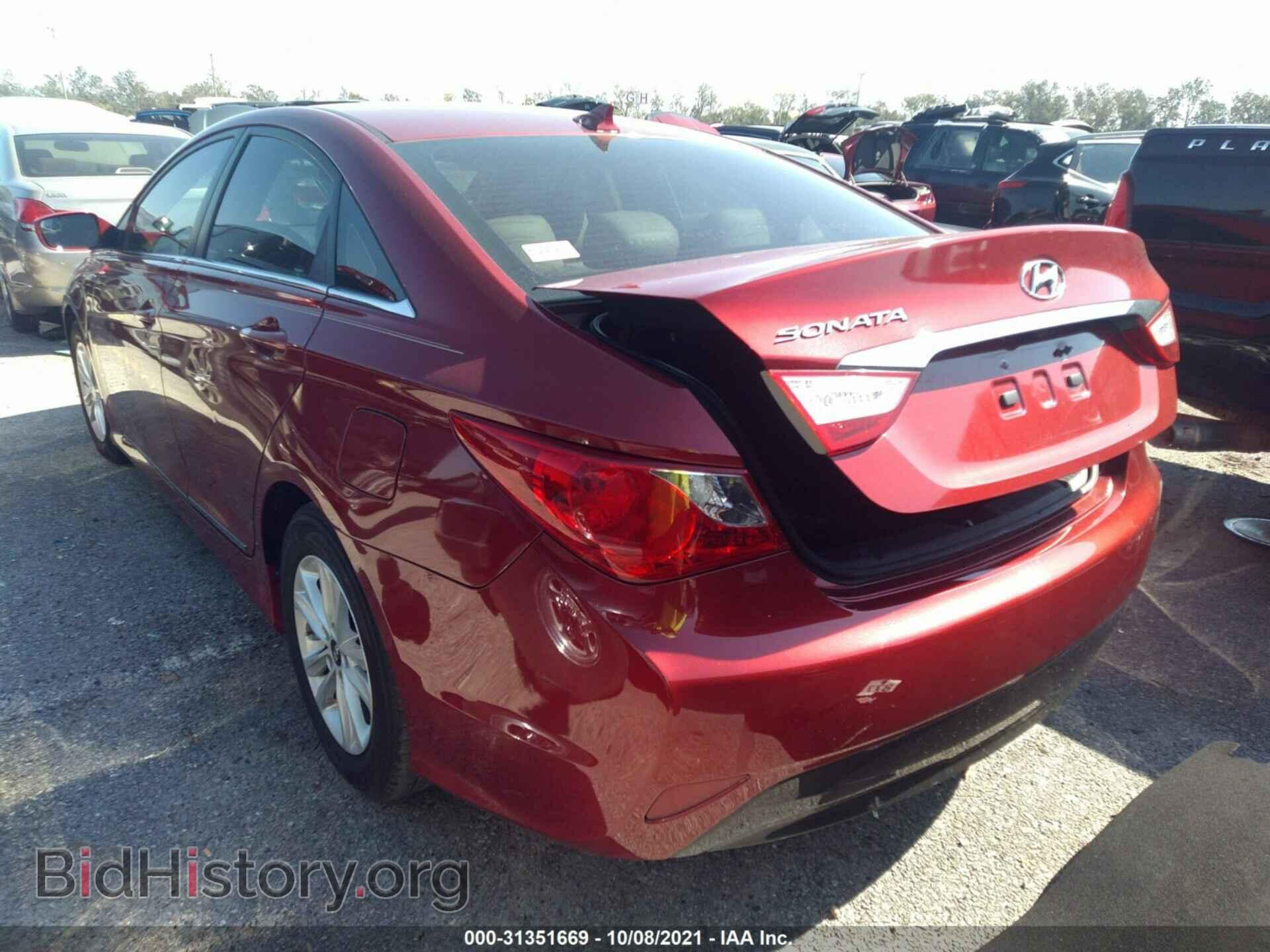 2014 HYUNDAI SONATA - VIN: 5NPEB4AC0EH828057 - Фото 3