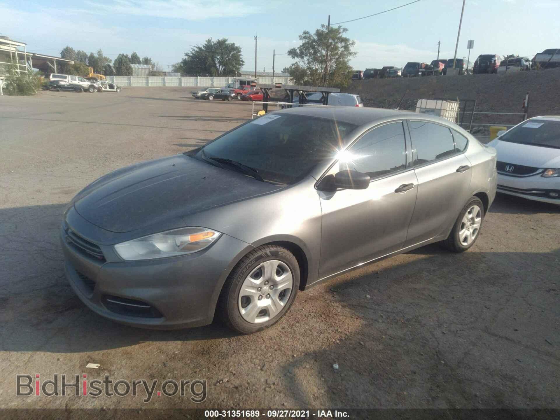 2013 DODGE DART - VIN: 1C3CDFAA5DD296227 - Photo 2