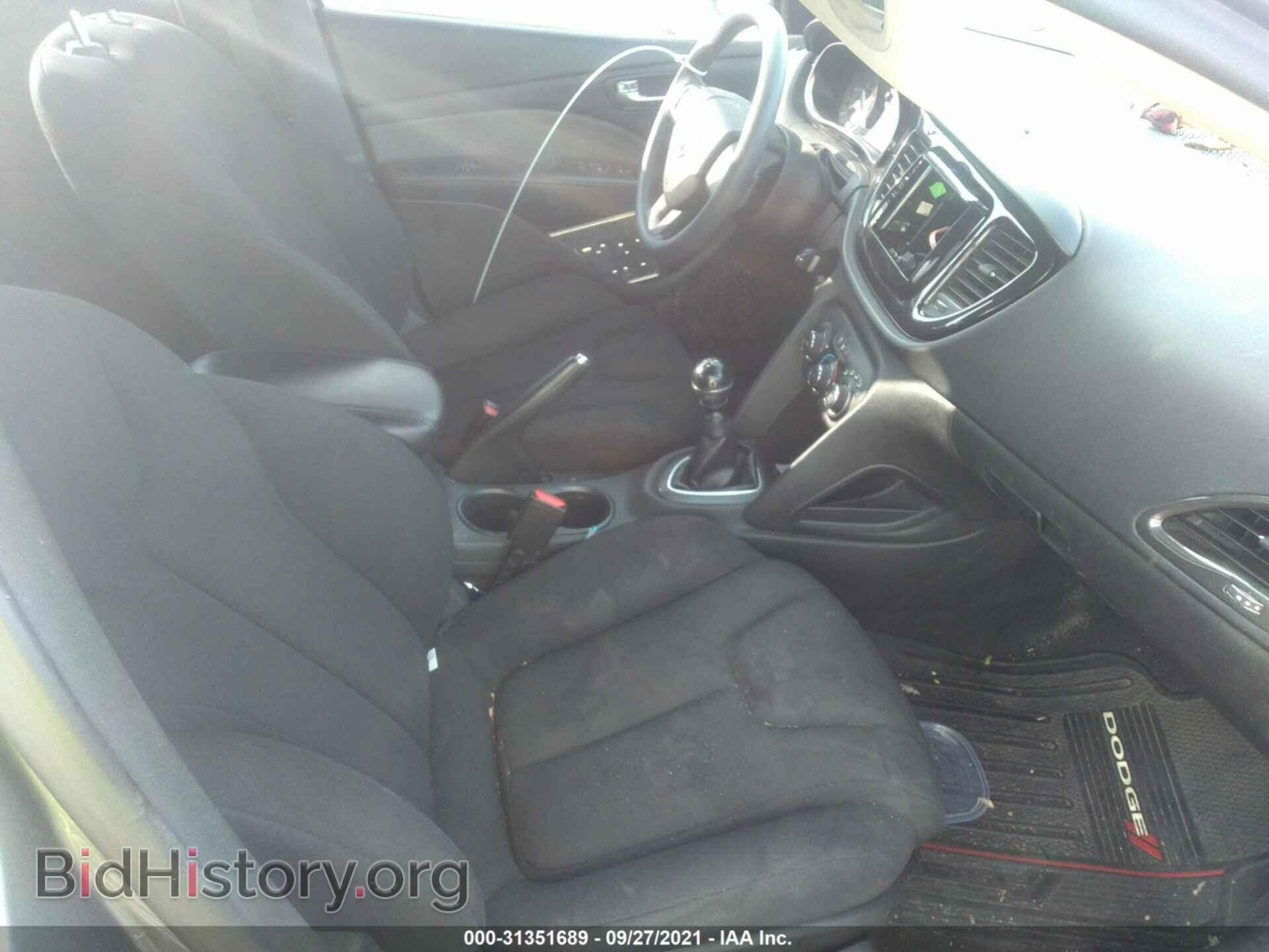 2013 DODGE DART - VIN: 1C3CDFAA5DD296227 - Photo 5
