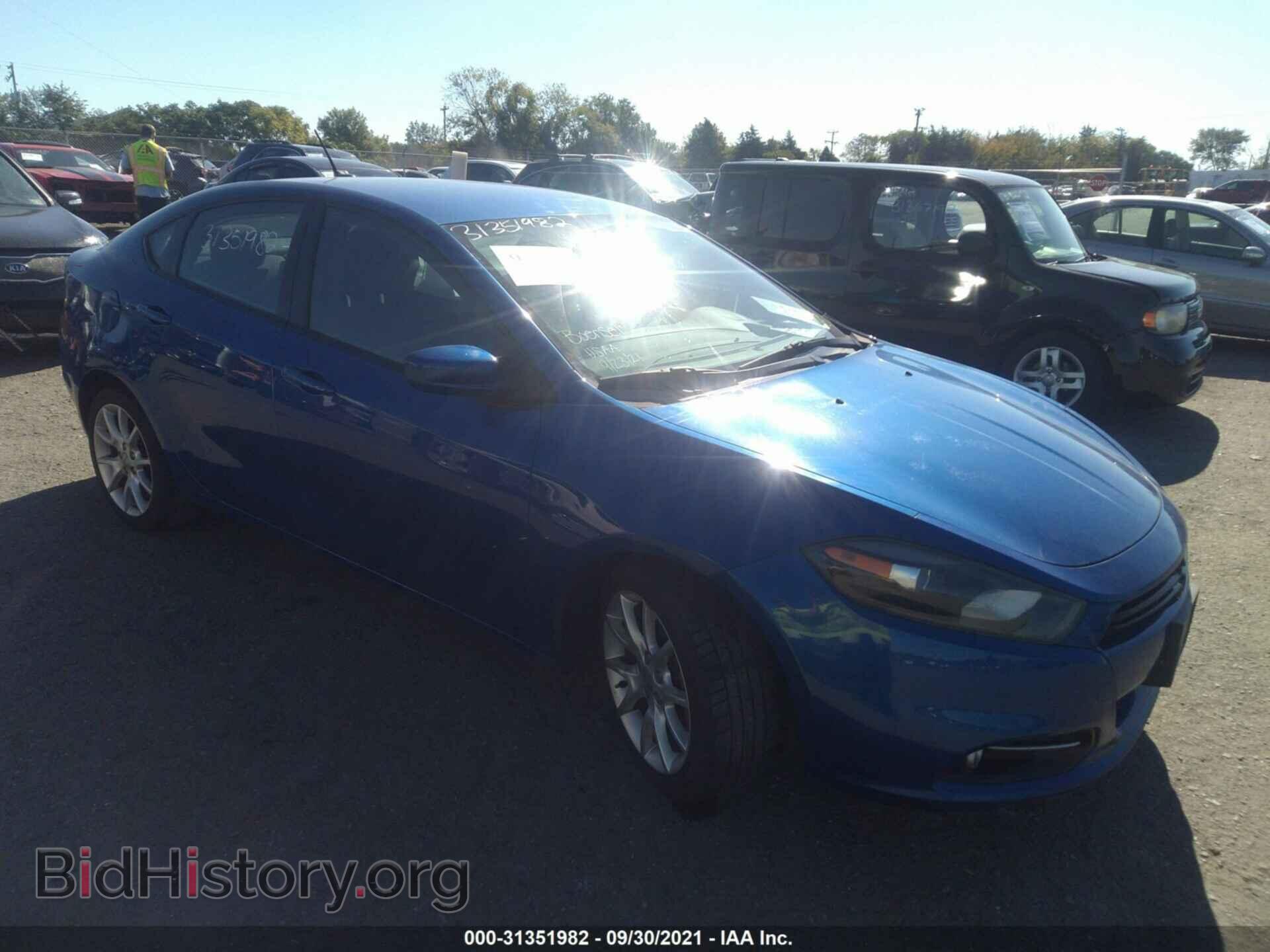 Photo 1C3CDFBA0DD315510 - DODGE DART 2013