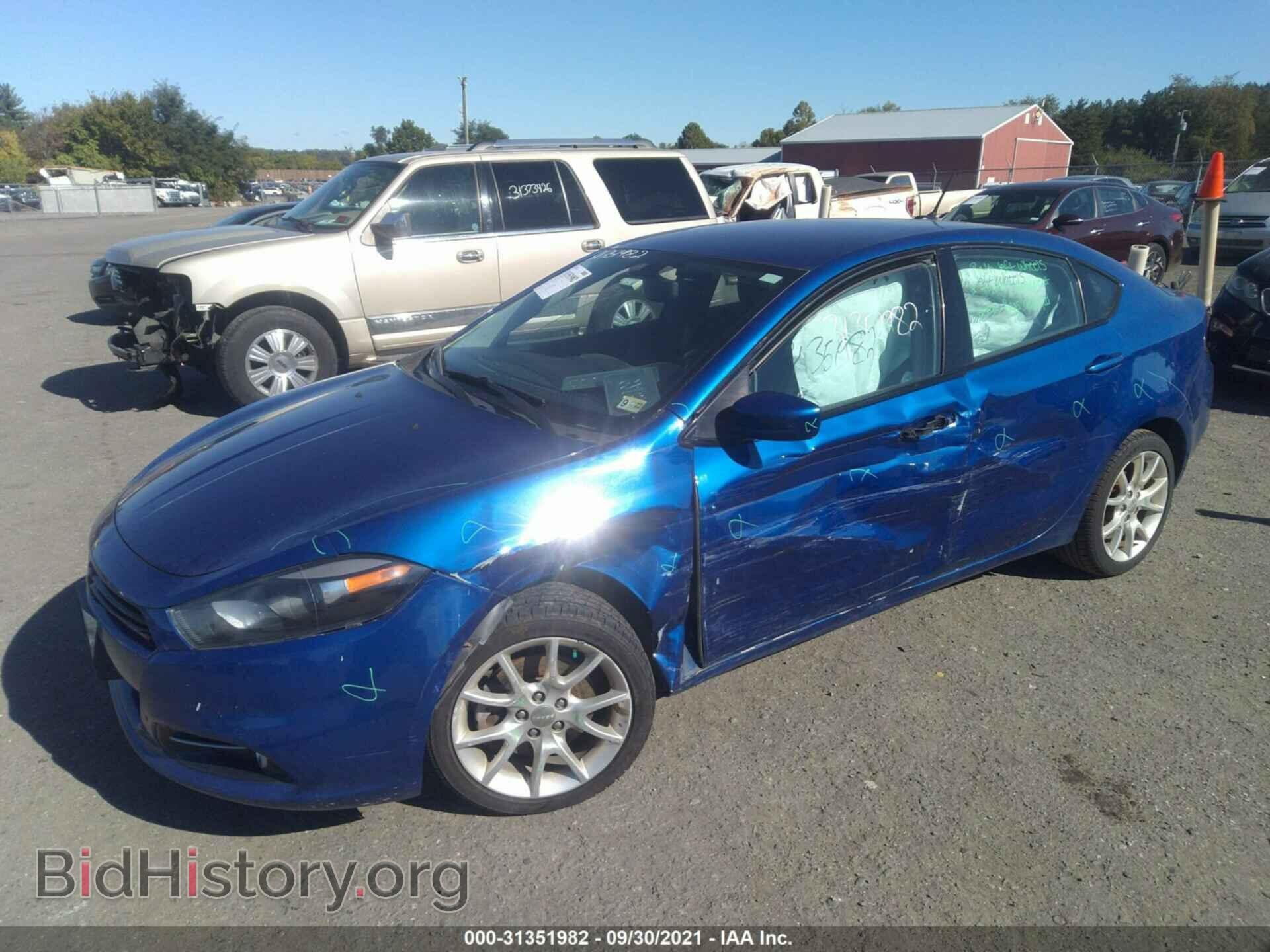 2013 DODGE DART - VIN: 1C3CDFBA0DD315510 - Фото 2