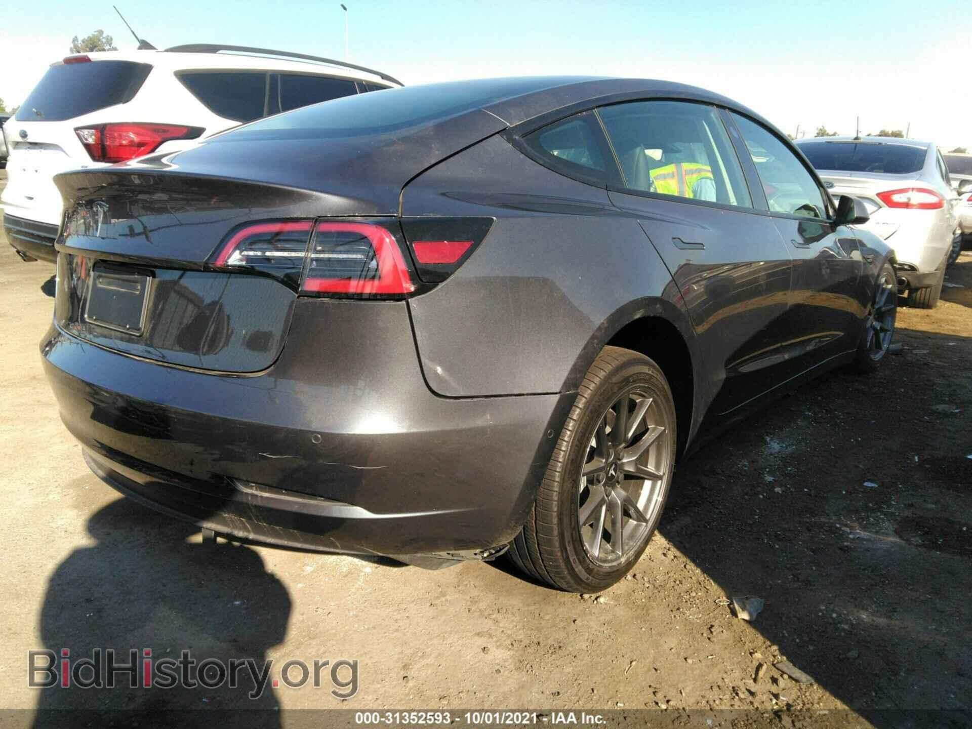 2021 TESLA MODEL 3 - VIN: 5YJ3E1EA7MF876013 - Photo 4