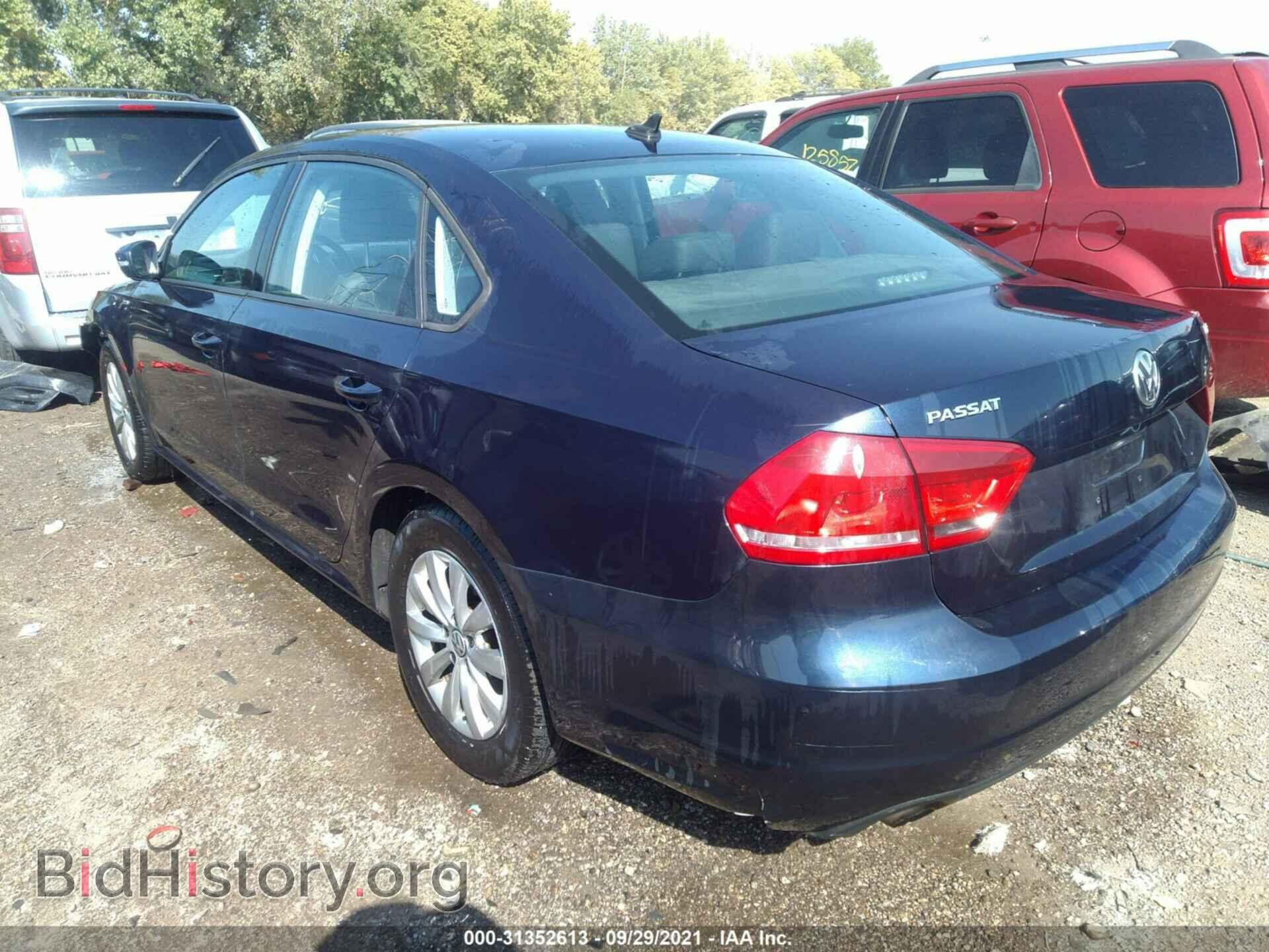 2014 VOLKSWAGEN PASSAT - VIN: 1VWAT7A37EC086326 - Фото 3