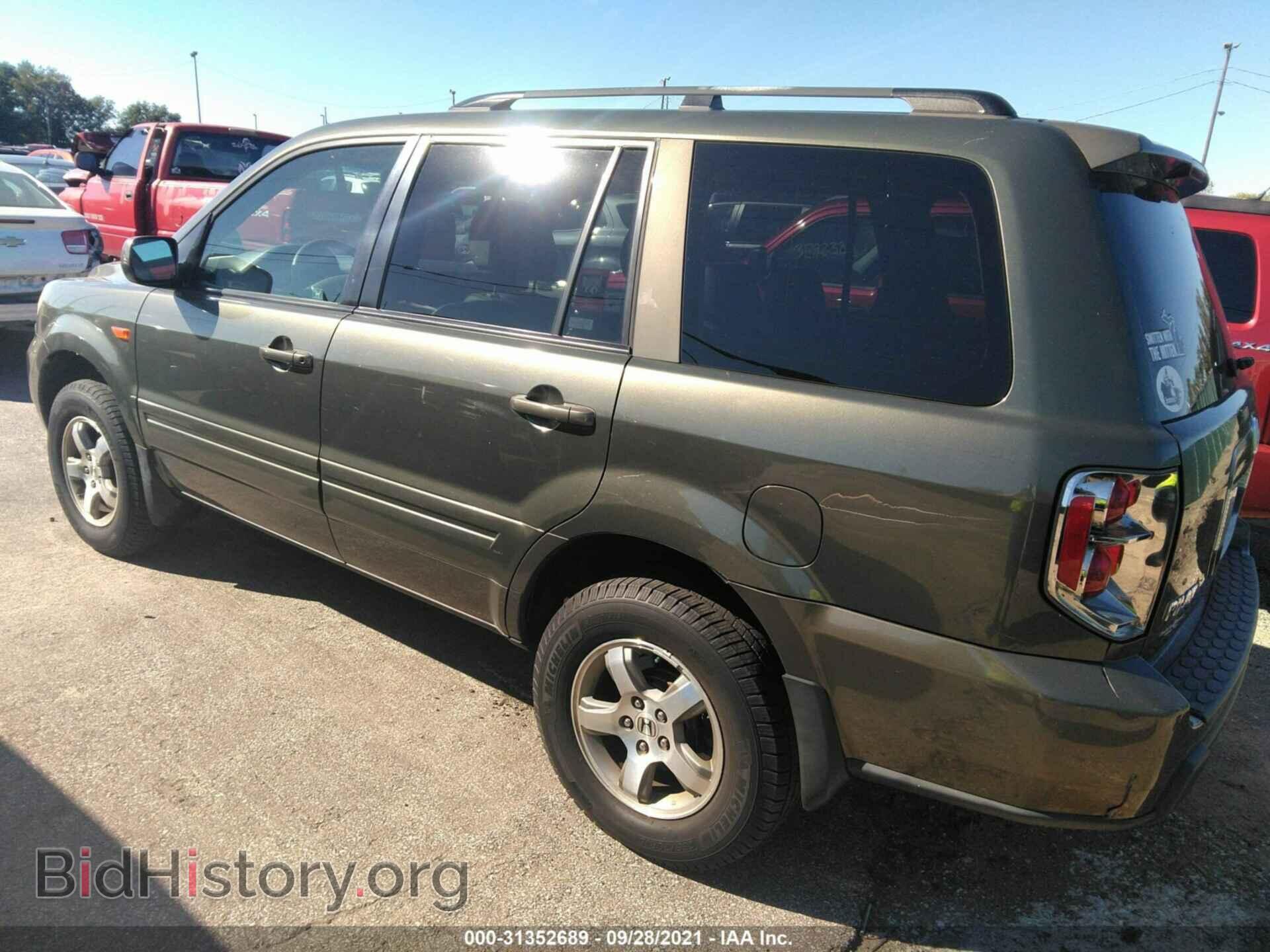 2006 HONDA PILOT - VIN: 5FNYF18666B028525 - Фото 3