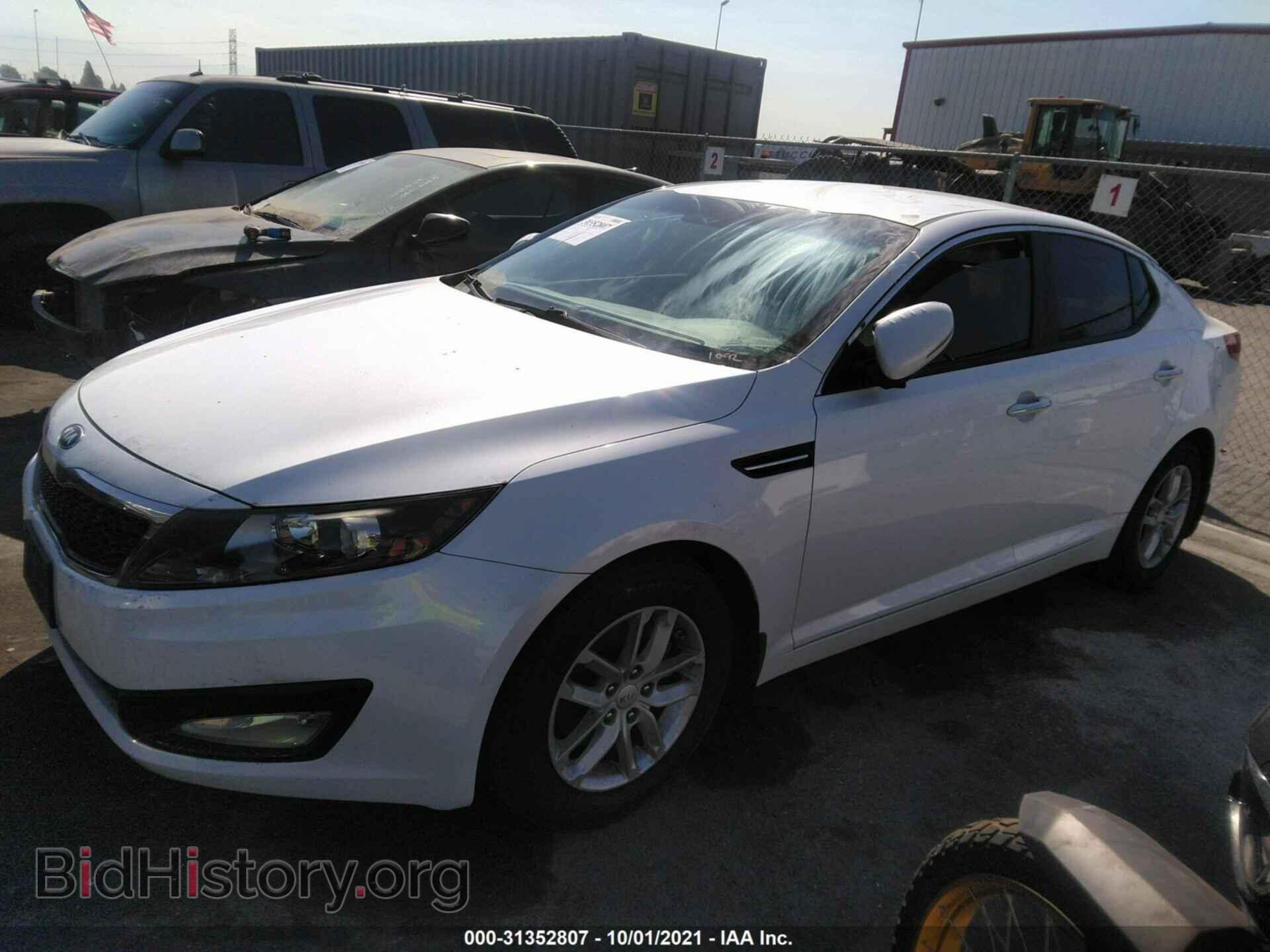 2013 KIA OPTIMA - VIN: KNAGM4A77D5321092 - Photo 2