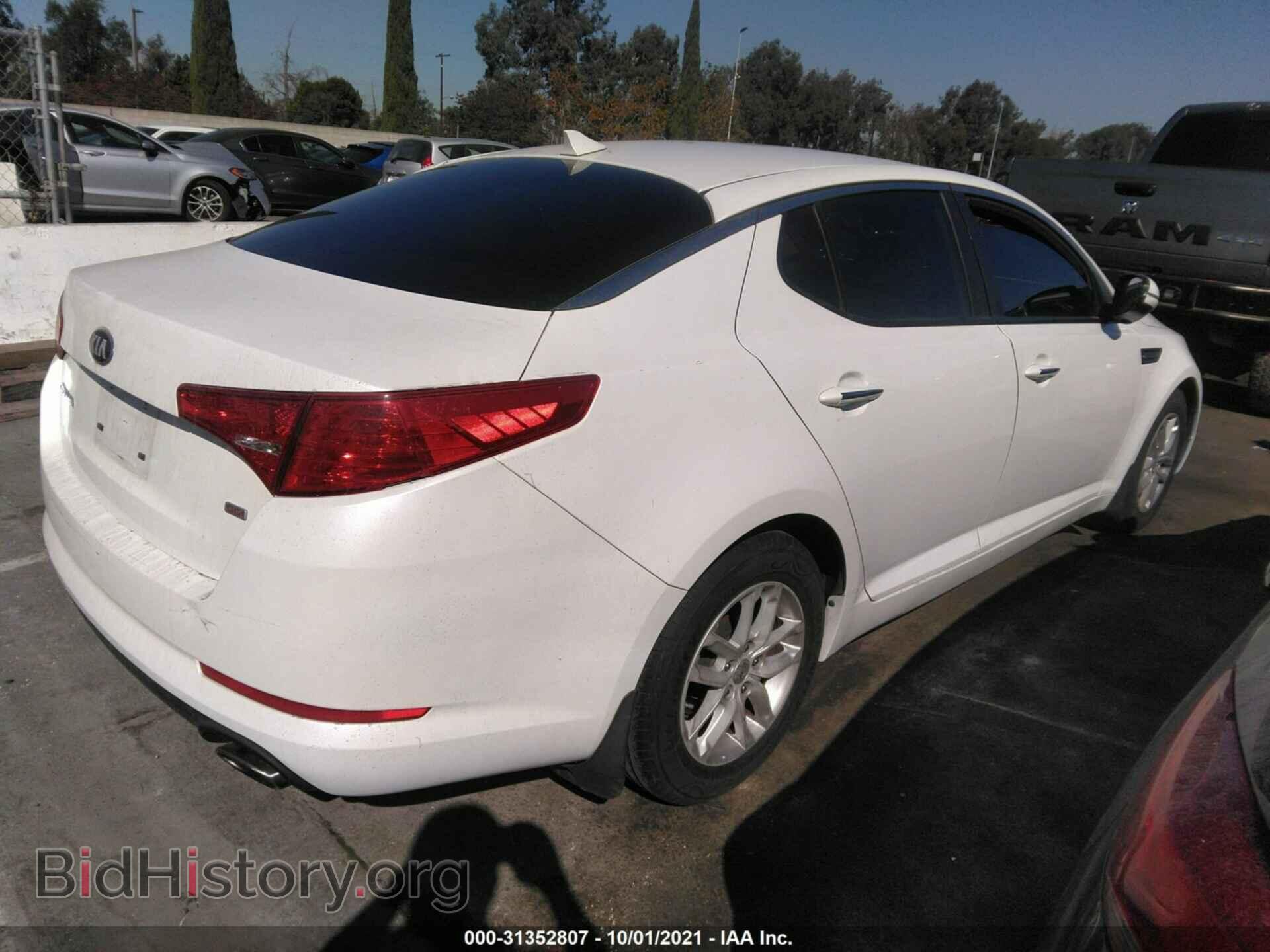 2013 KIA OPTIMA - VIN: KNAGM4A77D5321092 - Photo 4