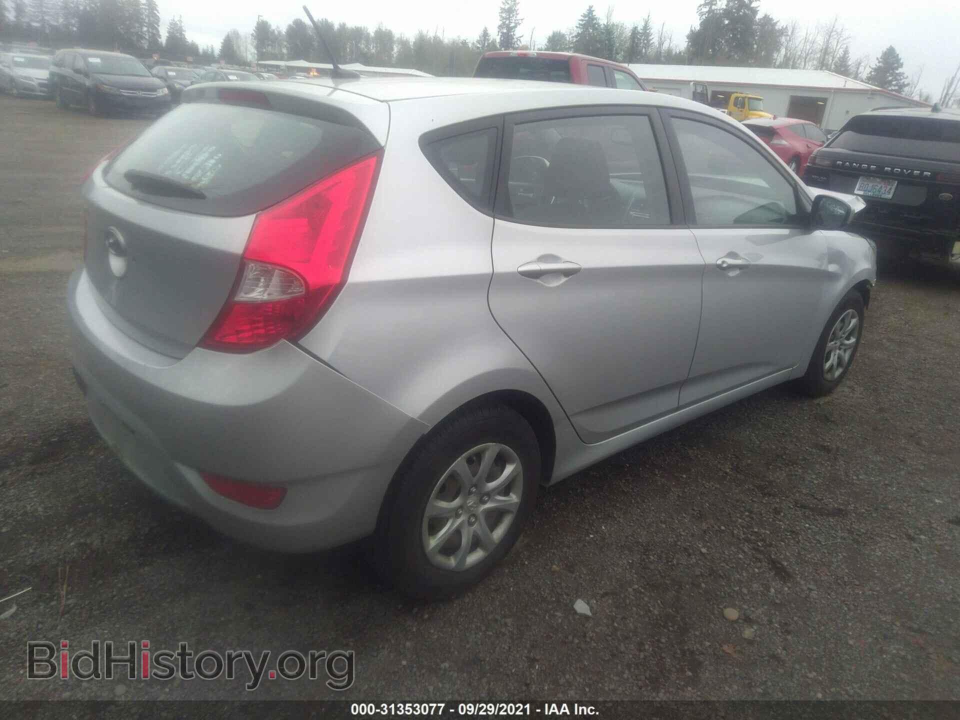 2012 HYUNDAI ACCENT - VIN: KMHCT5AE9CU048892 - Фото 4