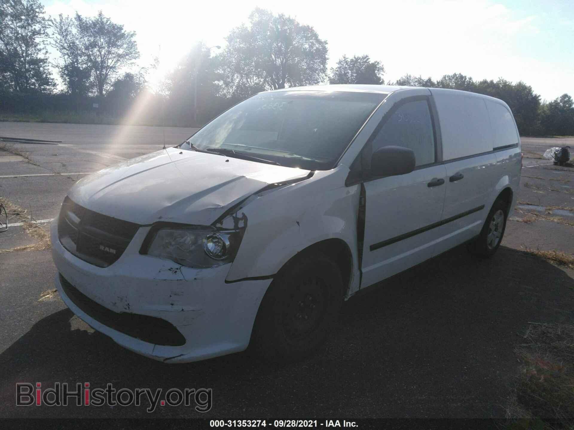 2013 RAM CARGO VAN - VIN: 2C4JRGAG2DR763907 - Фото 2