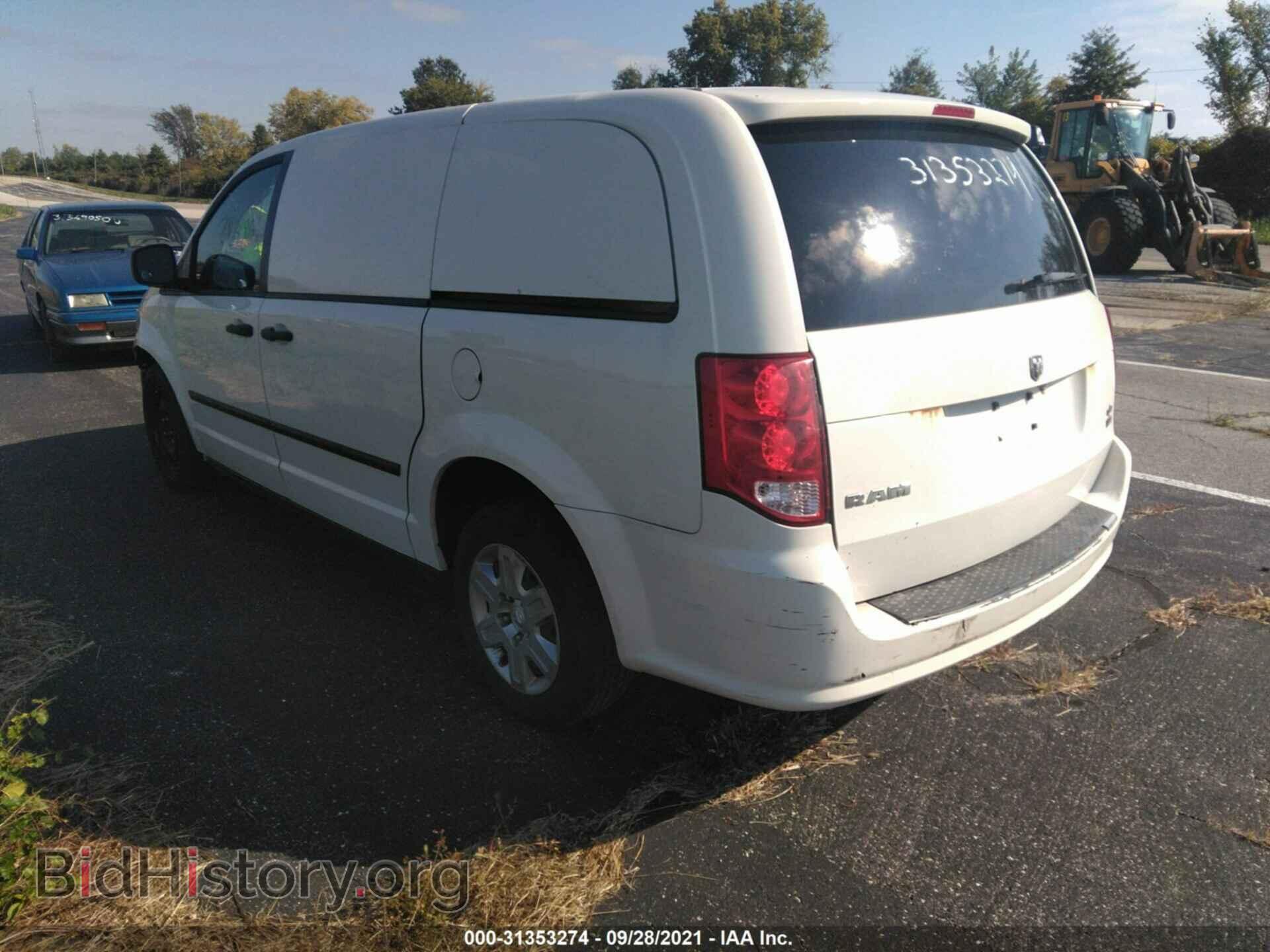 2013 RAM CARGO VAN - VIN: 2C4JRGAG2DR763907 - Фото 3