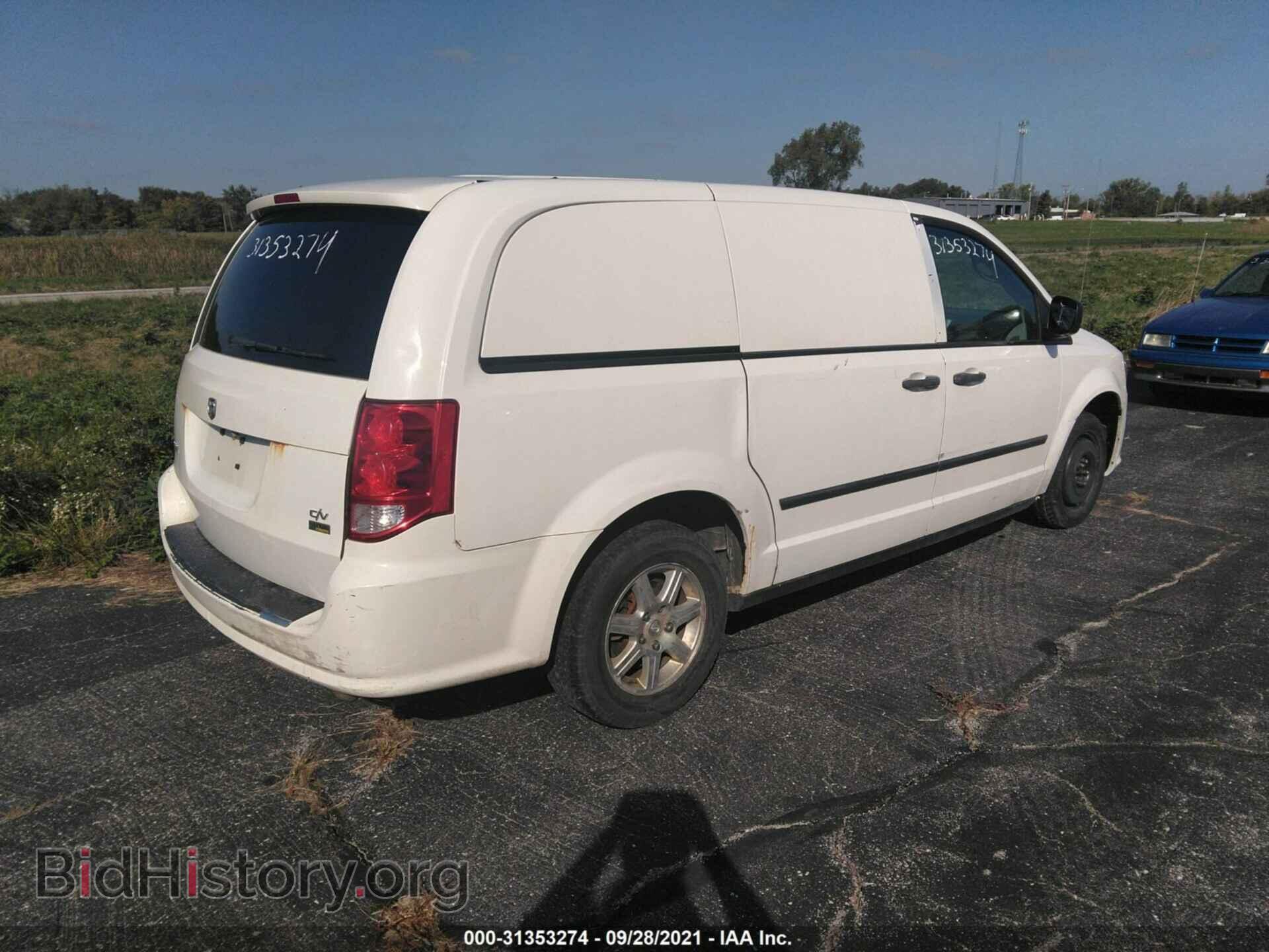 2013 RAM CARGO VAN - VIN: 2C4JRGAG2DR763907 - Фото 4
