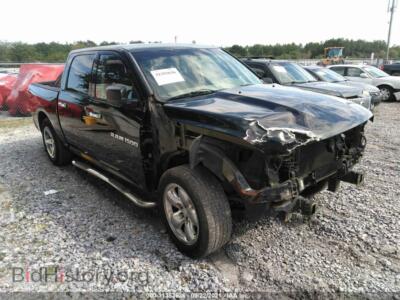2012 RAM 1500 Lone Star, черный — VIN 1C6RD6LT9CS281672, IAAI