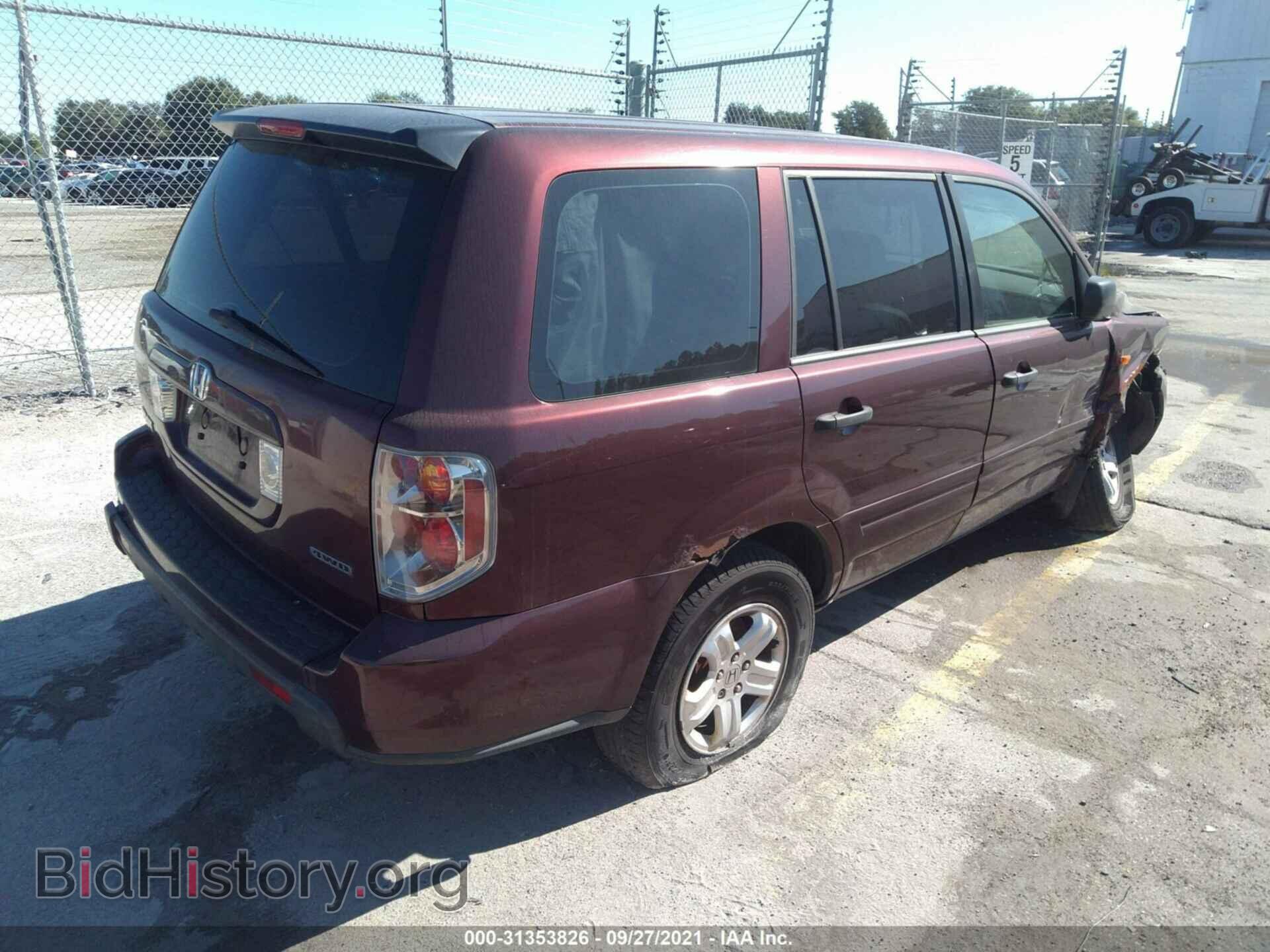 2007 HONDA PILOT - VIN: 2HKYF18127H520122 - Фото 4