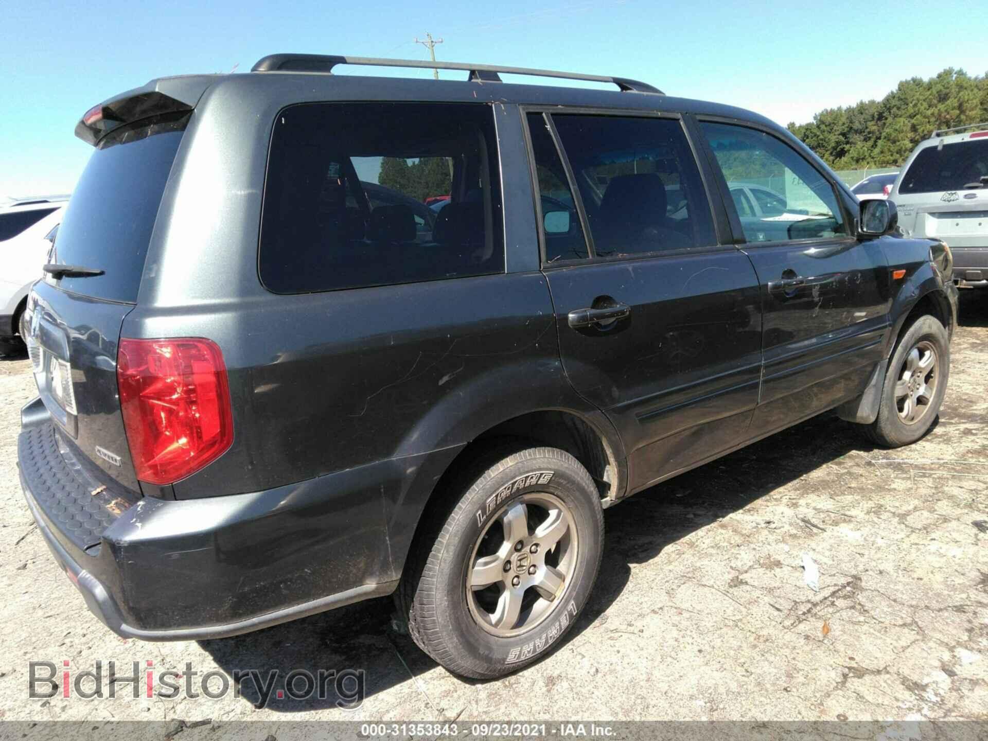 2006 HONDA PILOT - VIN: 2HKYF18526H549654 - Фото 4