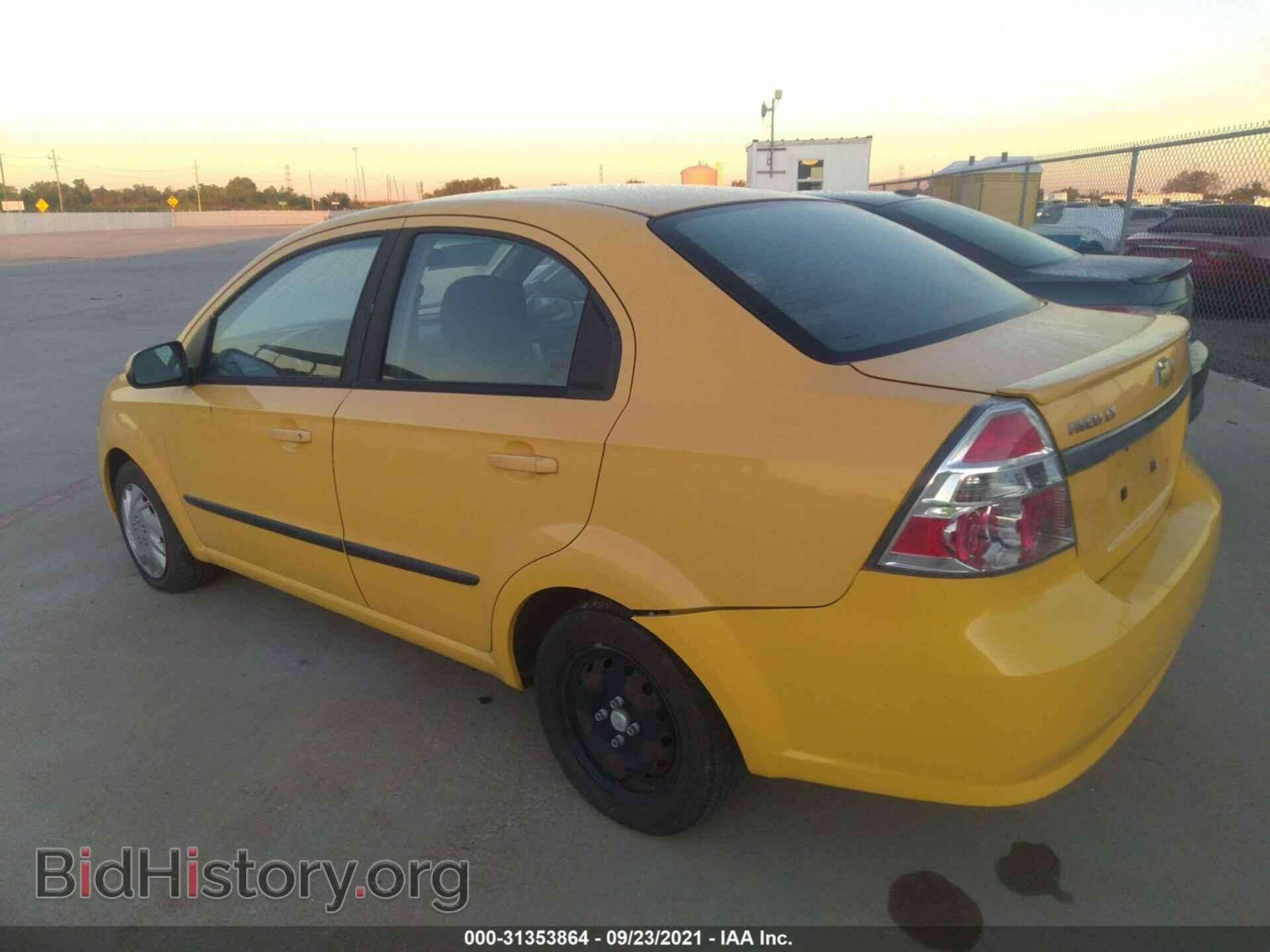 2010 CHEVROLET AVEO - VIN: KL1TD5DE5AB106879 - Фото 3