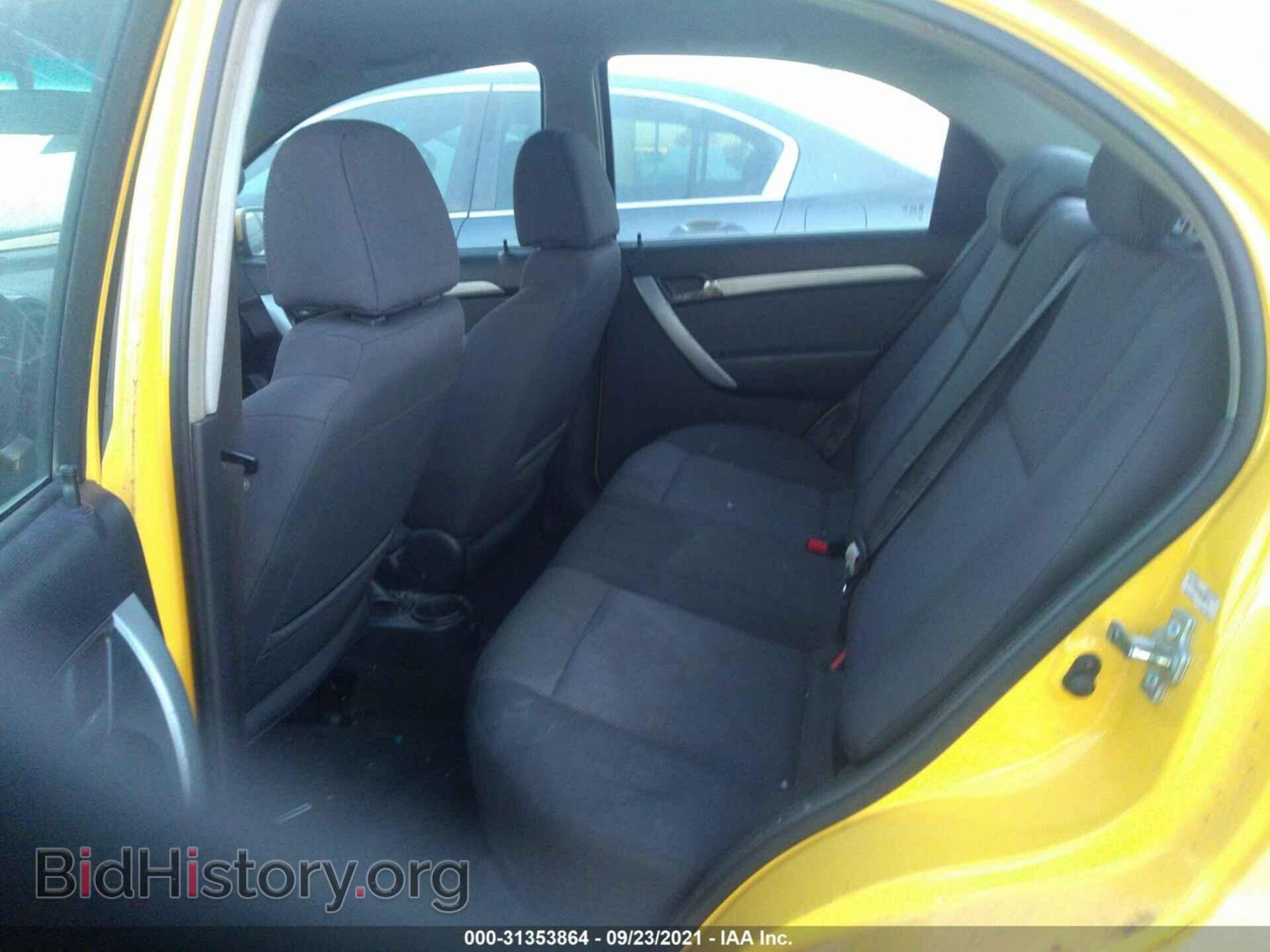 2010 CHEVROLET AVEO - VIN: KL1TD5DE5AB106879 - Фото 8