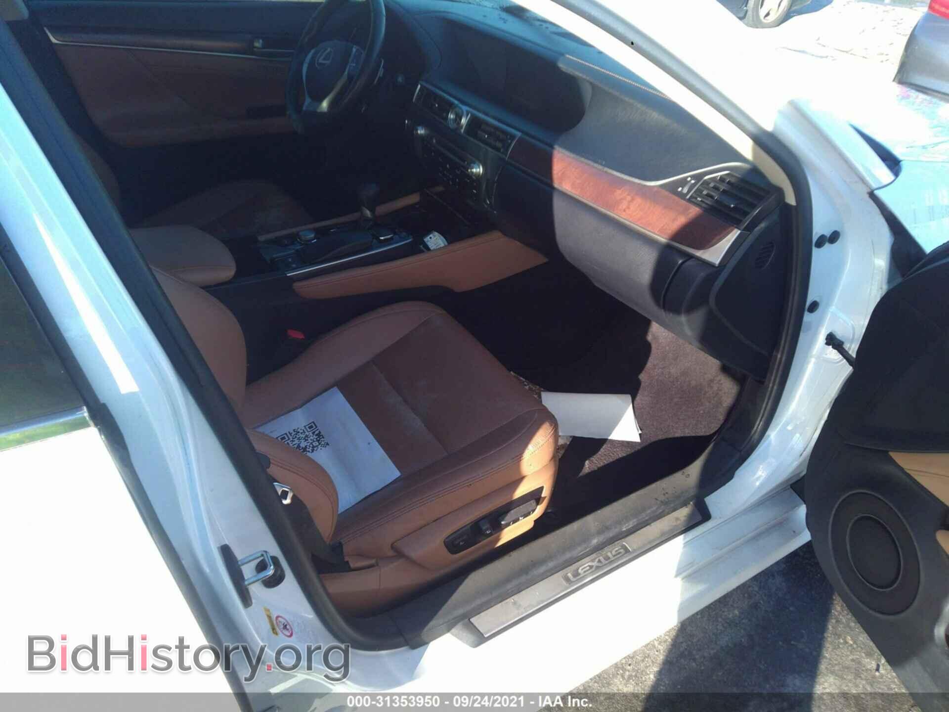 2013 LEXUS GS 350 - VIN: JTHCE1BL0D5013611 - Photo 5
