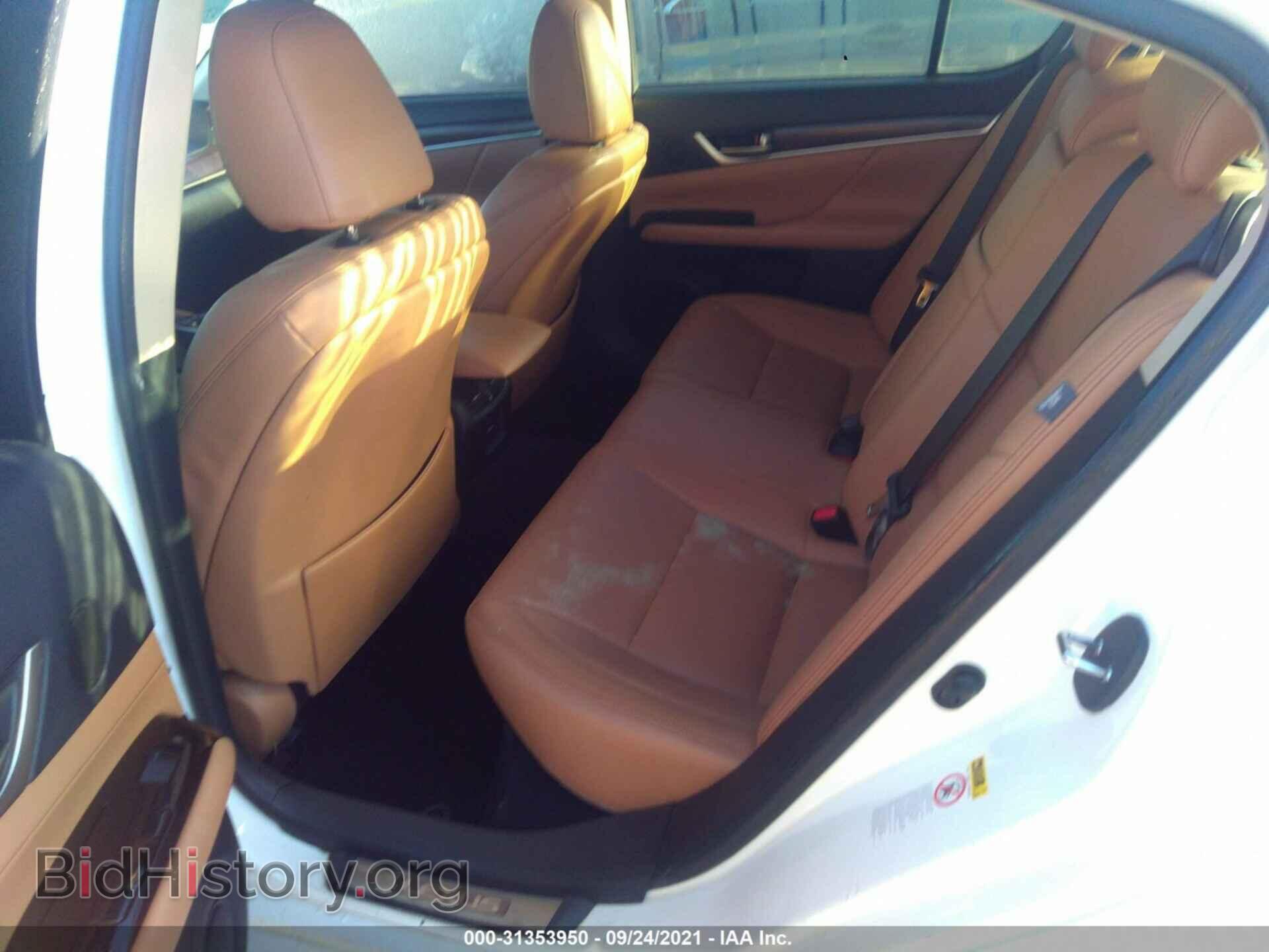 2013 LEXUS GS 350 - VIN: JTHCE1BL0D5013611 - Photo 8