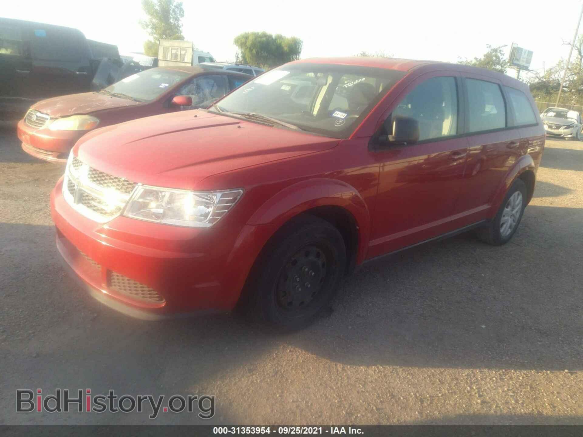 2013 DODGE JOURNEY - VIN: 3C4PDCAB6DT728791 - Фото 2