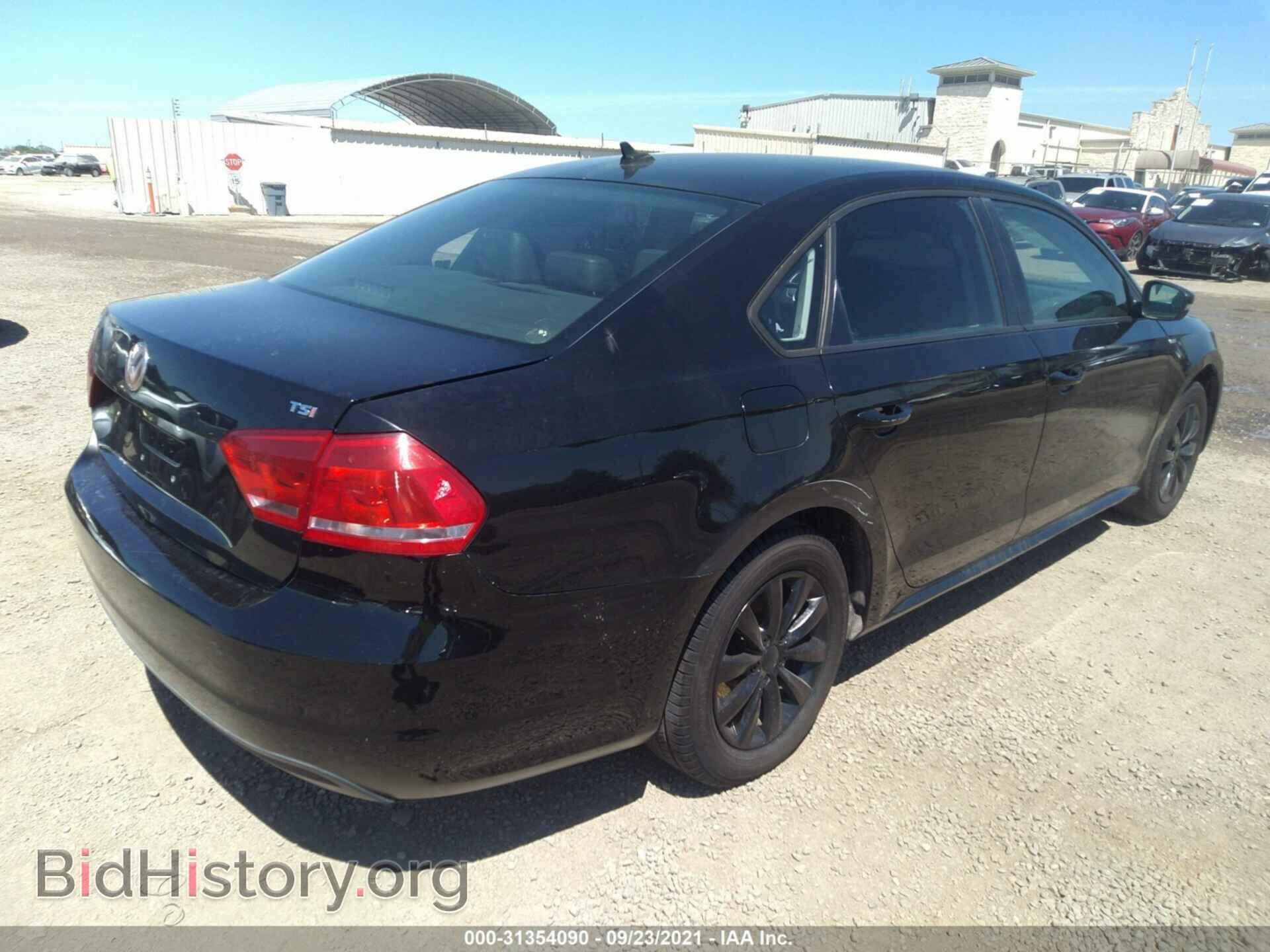 2014 VOLKSWAGEN PASSAT - VIN: 1VWAT7A32EC062564 - Фото 4