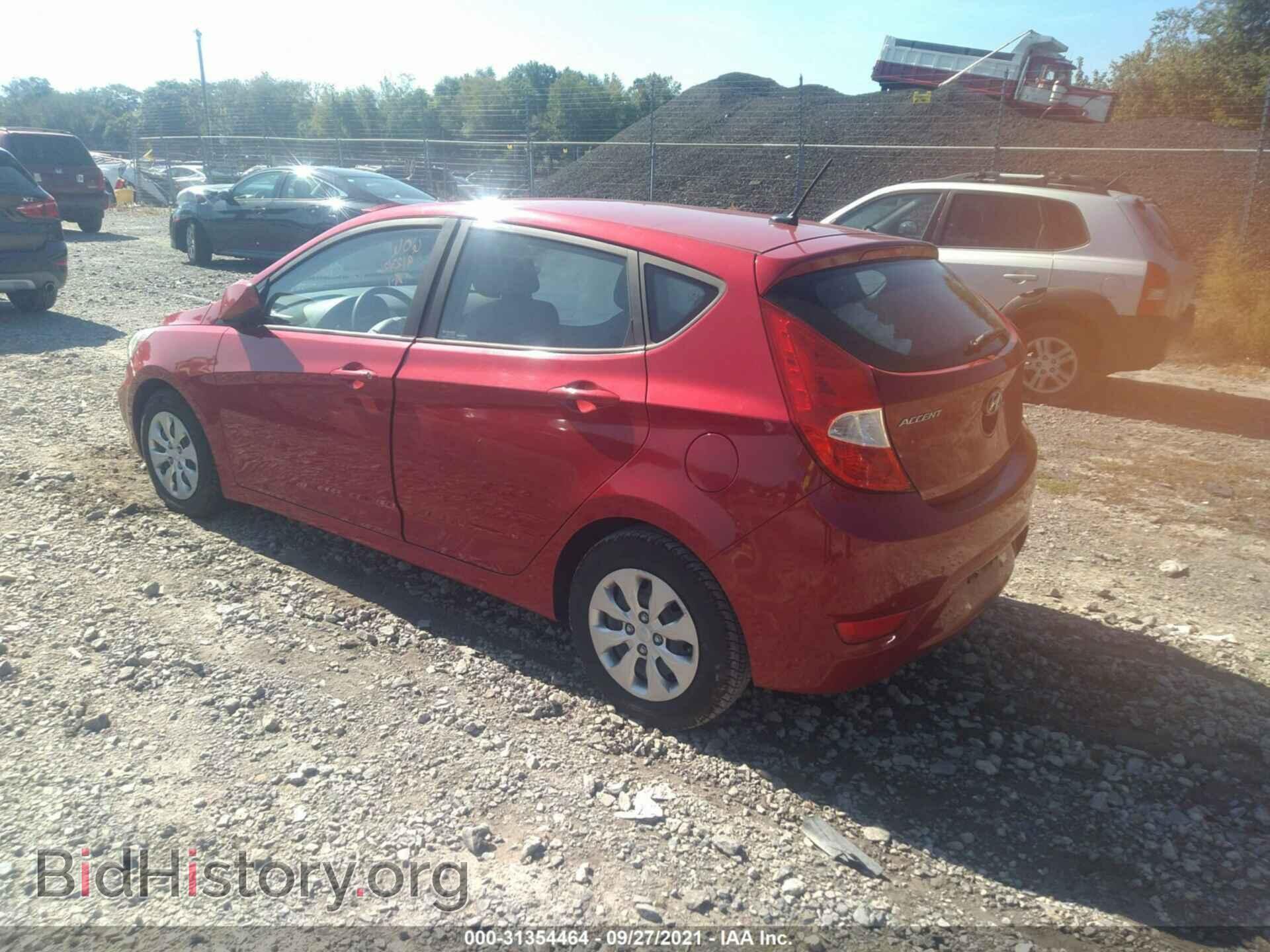 2017 HYUNDAI ACCENT - VIN: KMHCT5AE2HU341928 - Фото 3