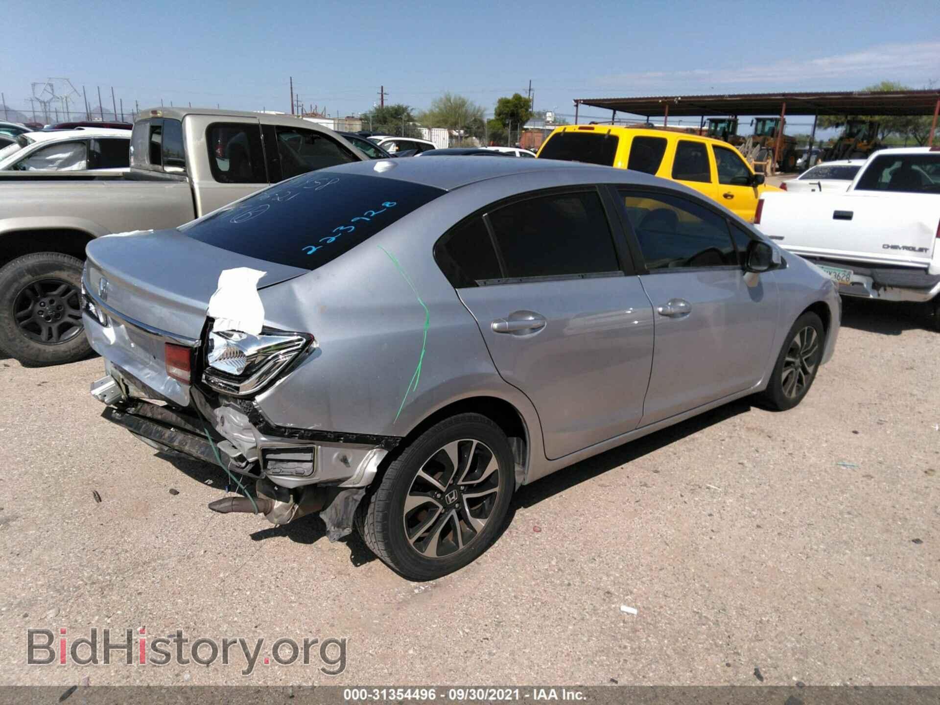 2013 HONDA CIVIC SDN - VIN: 19XFB2F95DE223928 - Фото 4