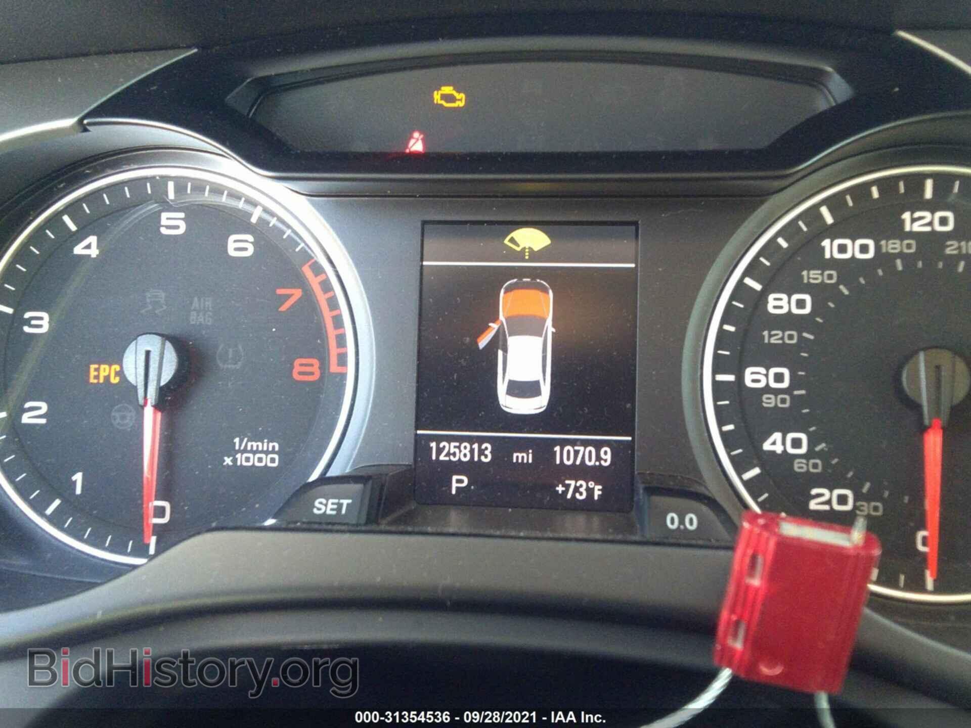 2011 AUDI A4 - VIN: WAUFFAFLXBN011025 - Фото 7