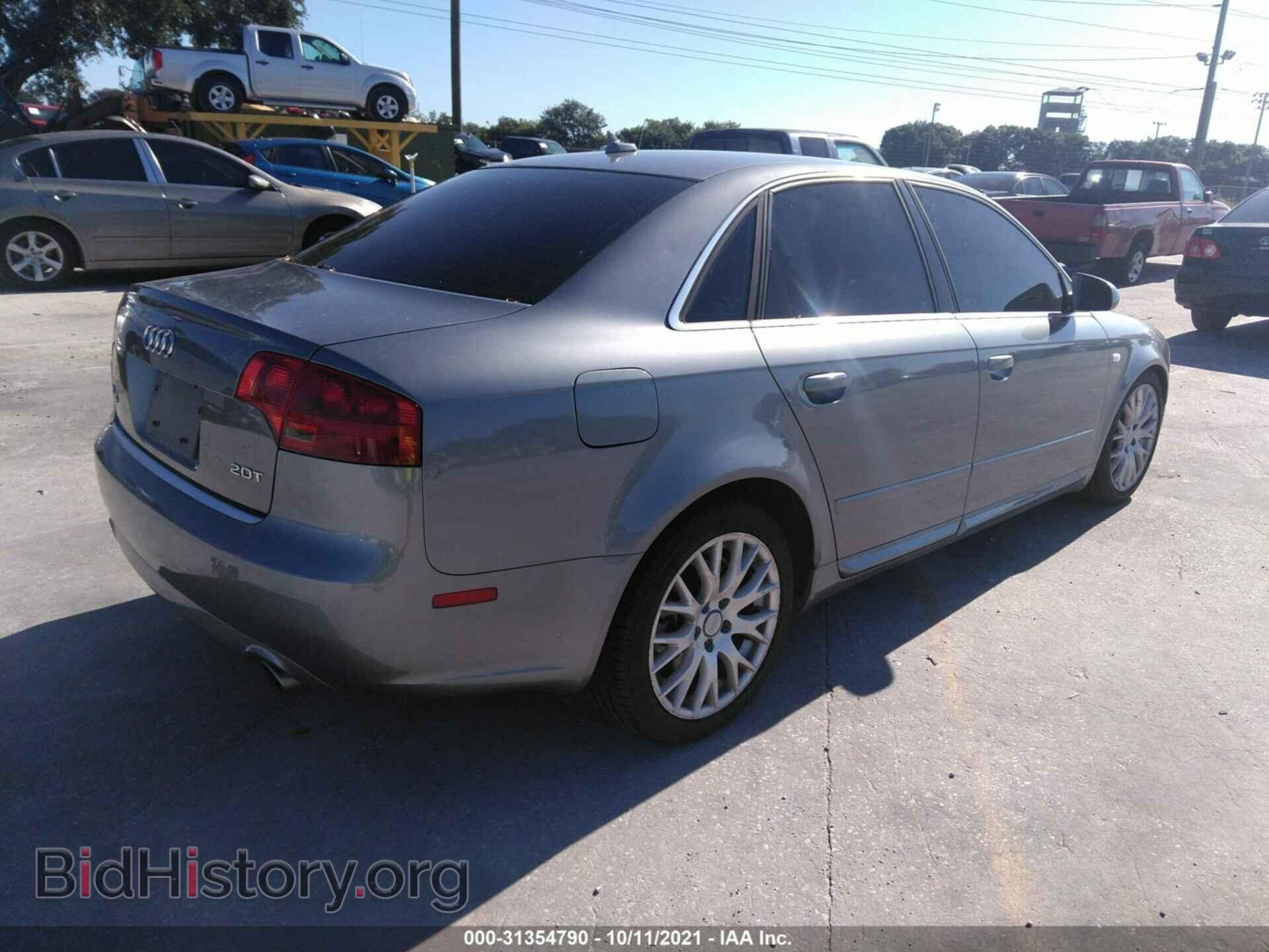 2008 AUDI A4 - VIN: WAUAF78E78A154235 - Фото 4