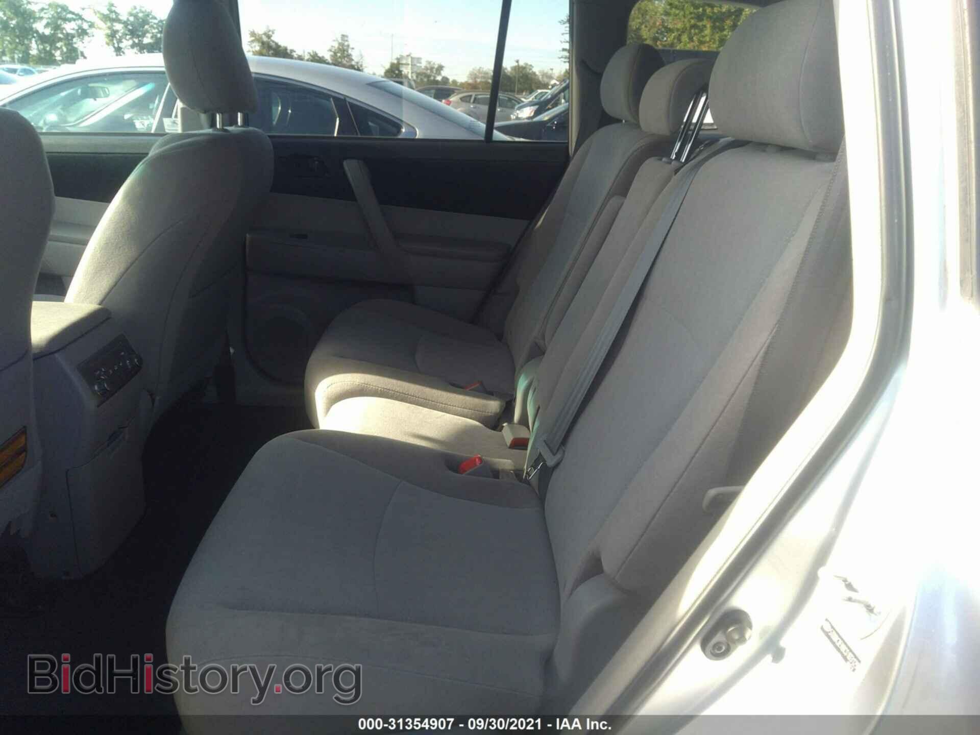 2012 TOYOTA HIGHLANDER - VIN: 5TDBK3EH9CS103129 - Фото 8