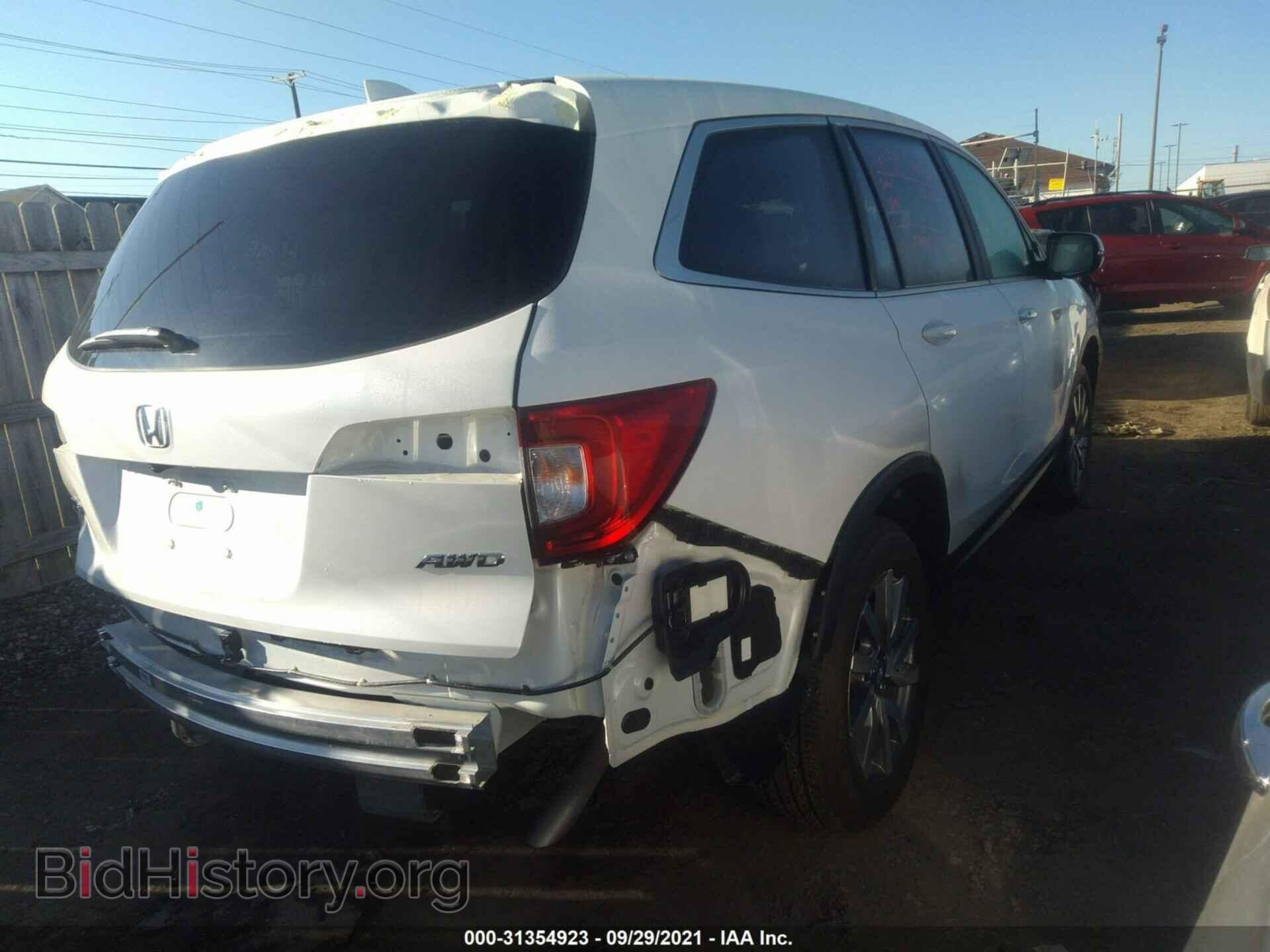 2021 HONDA PILOT - VIN: 5FNYF6H36MB068782 - Фото 4
