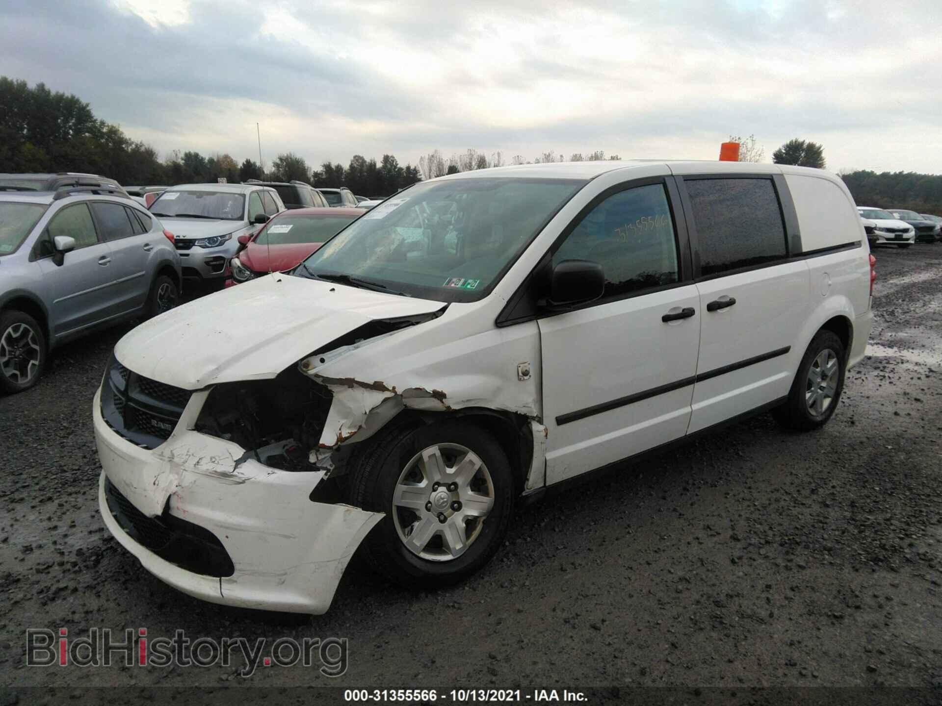 2013 RAM CARGO VAN - VIN: 2C4JRGAG3DR780635 - Фото 2