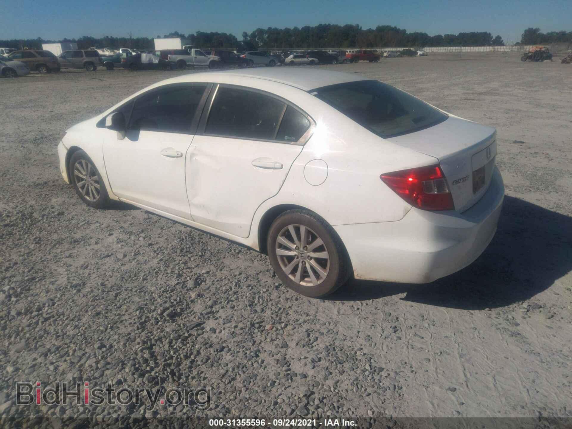 2012 HONDA CIVIC SDN - VIN: 19XFB2F85CE061238 - Фото 3
