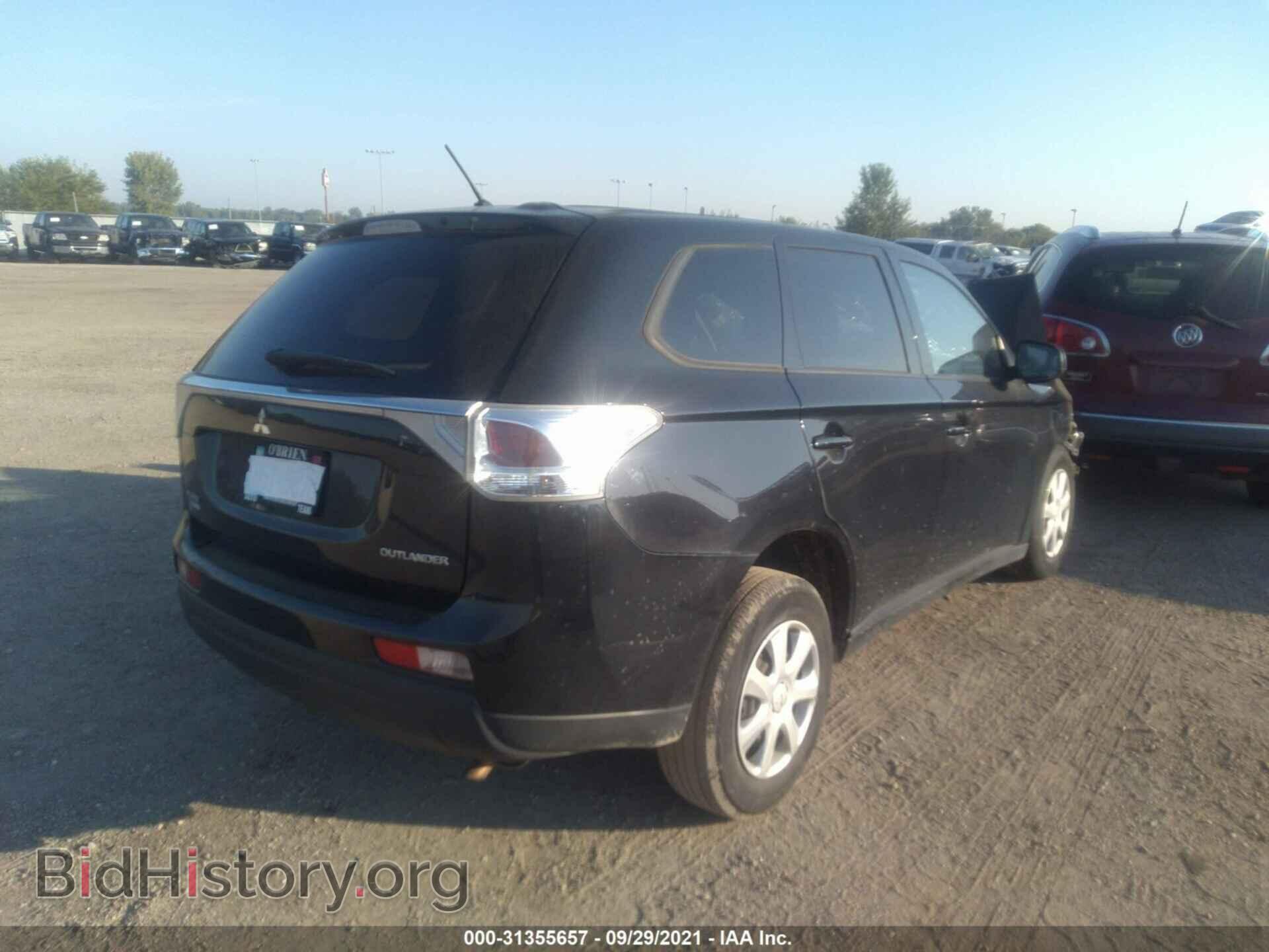 2014 MITSUBISHI OUTLANDER - VIN: JA4AD2A38EZ008714 - Фото 4