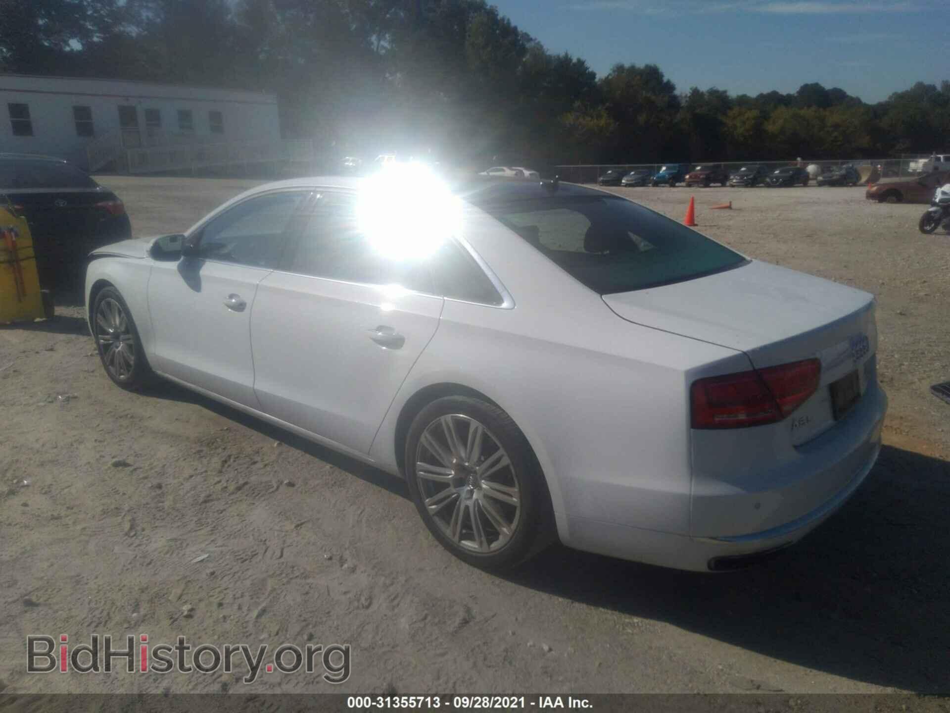 2013 AUDI A8 L - VIN: WAUR2AFD0DN019977 - Фото 3