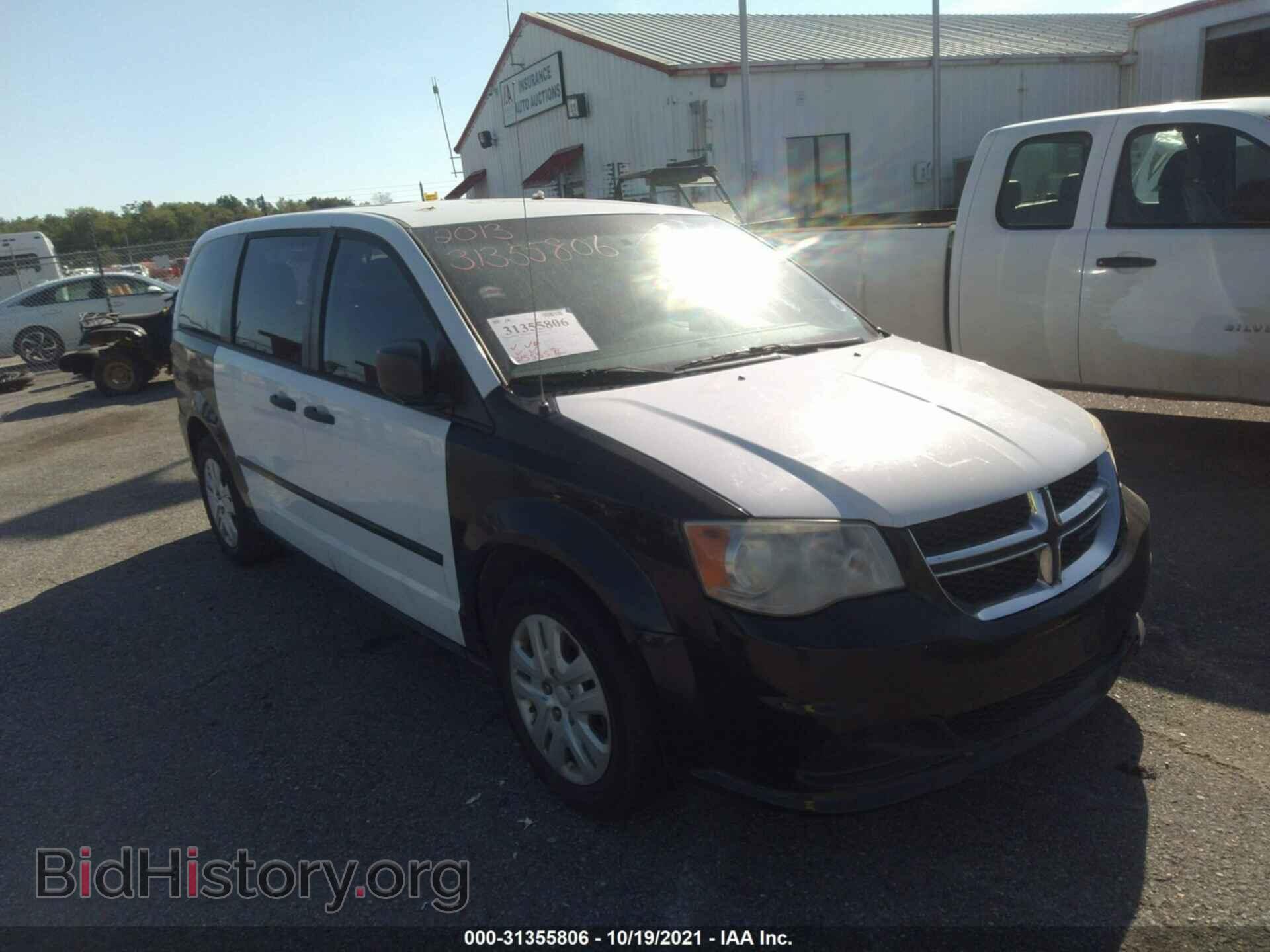 Photo 2C4RDGBG0DR814532 - DODGE GRAND CARAVAN 2013