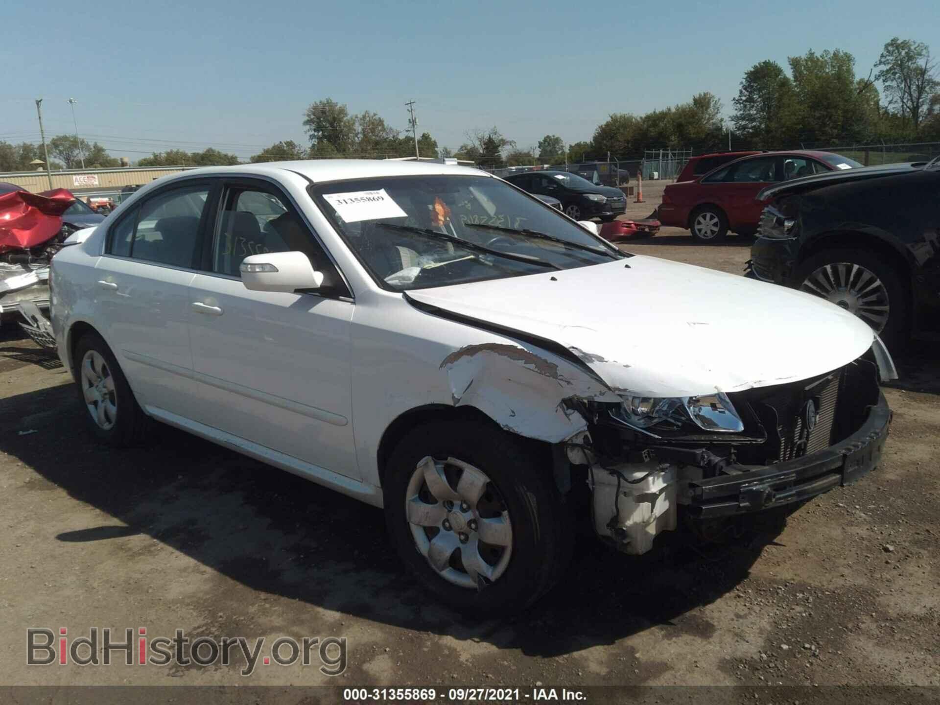 Фотография KNAGE228195298635 - KIA OPTIMA 2009