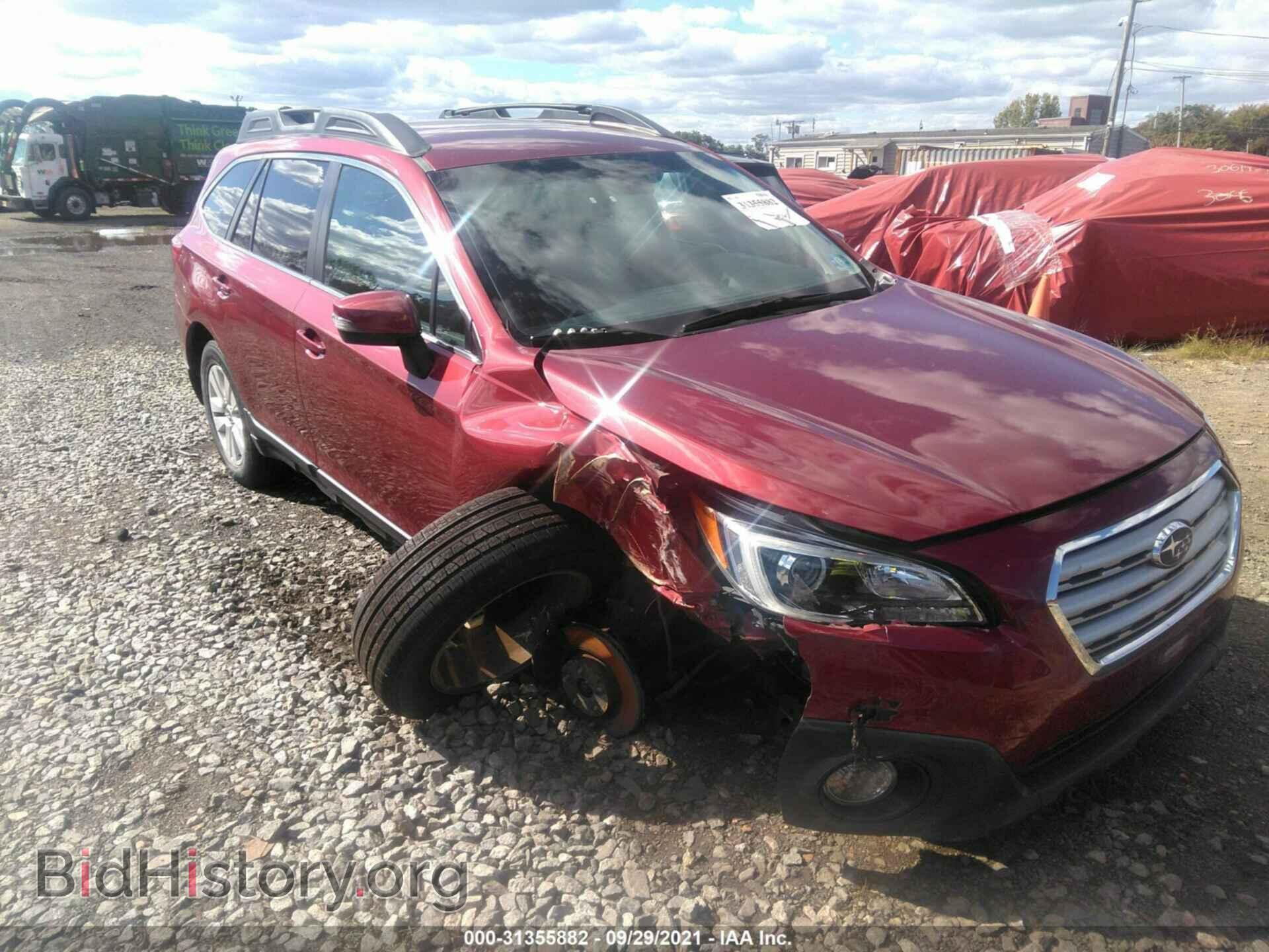 Фотография 4S4BSAFC5F3325319 - SUBARU OUTBACK 2015