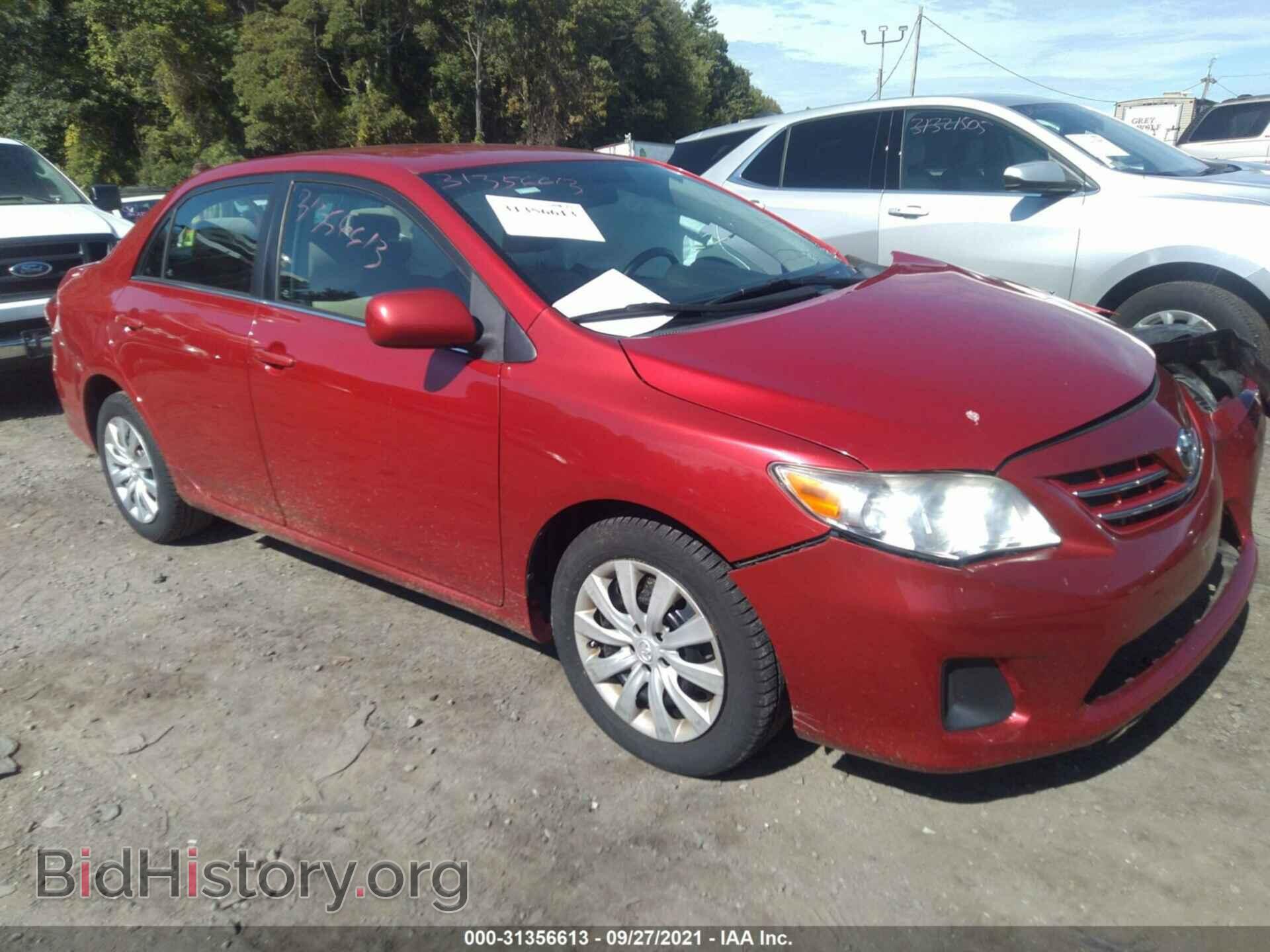 Photo 2T1BU4EE3DC080155 - TOYOTA COROLLA 2013