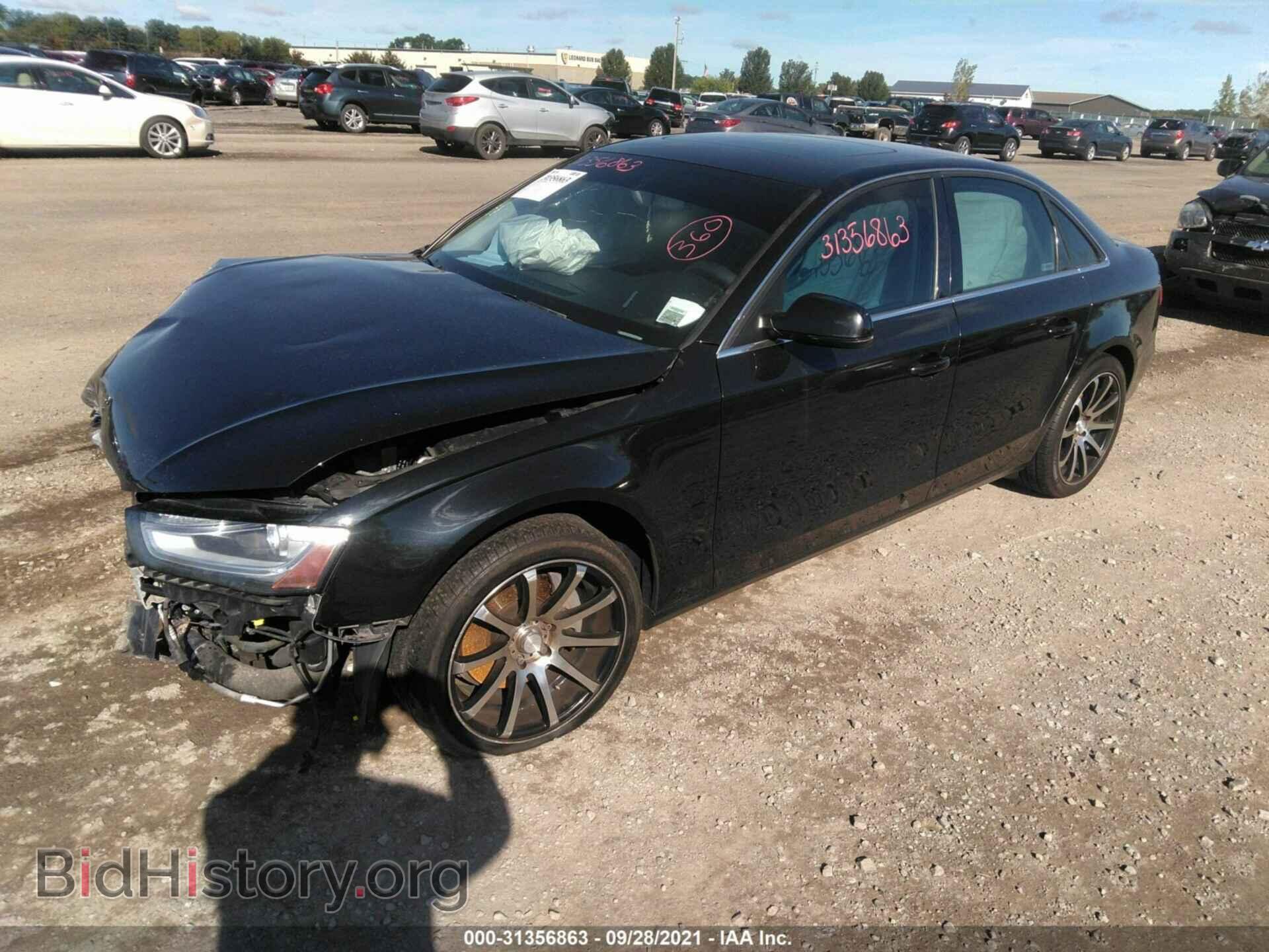 2013 AUDI A4 - VIN: WAUEFAFL5DA049669 - Фото 2