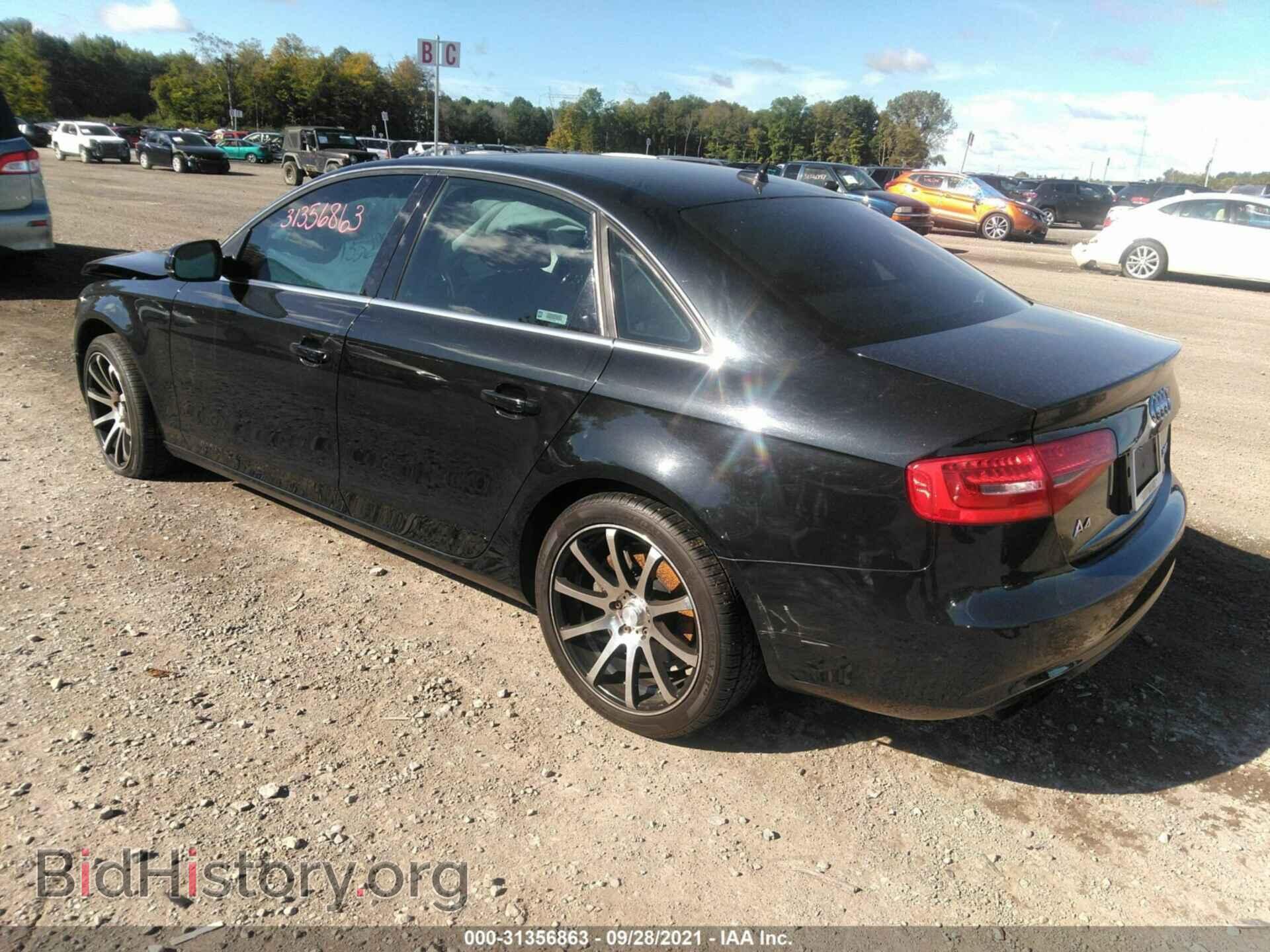 2013 AUDI A4 - VIN: WAUEFAFL5DA049669 - Фото 3