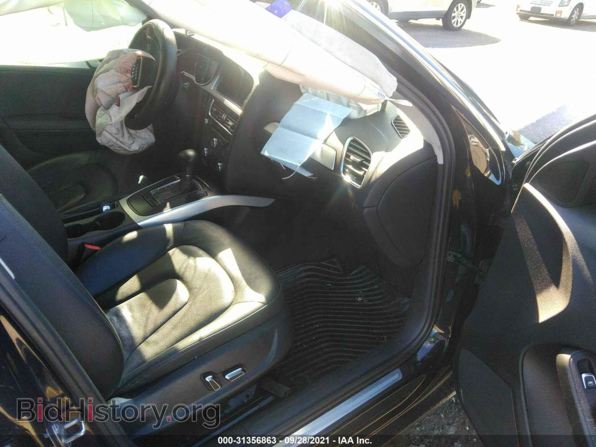 2013 AUDI A4 - VIN: WAUEFAFL5DA049669 - Фото 5