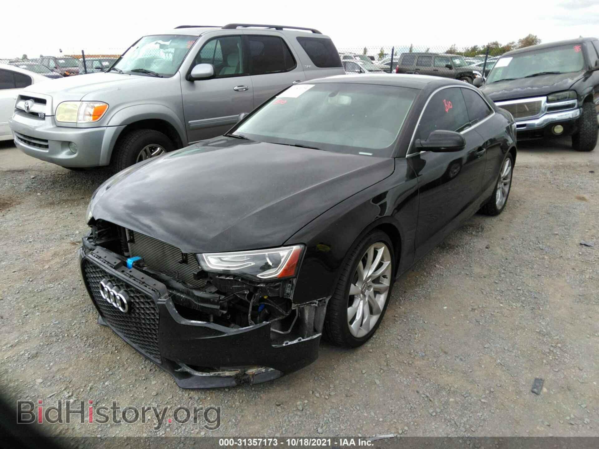 2014 AUDI A5 - VIN: WAULFAFR5EA004597 - Photo 2