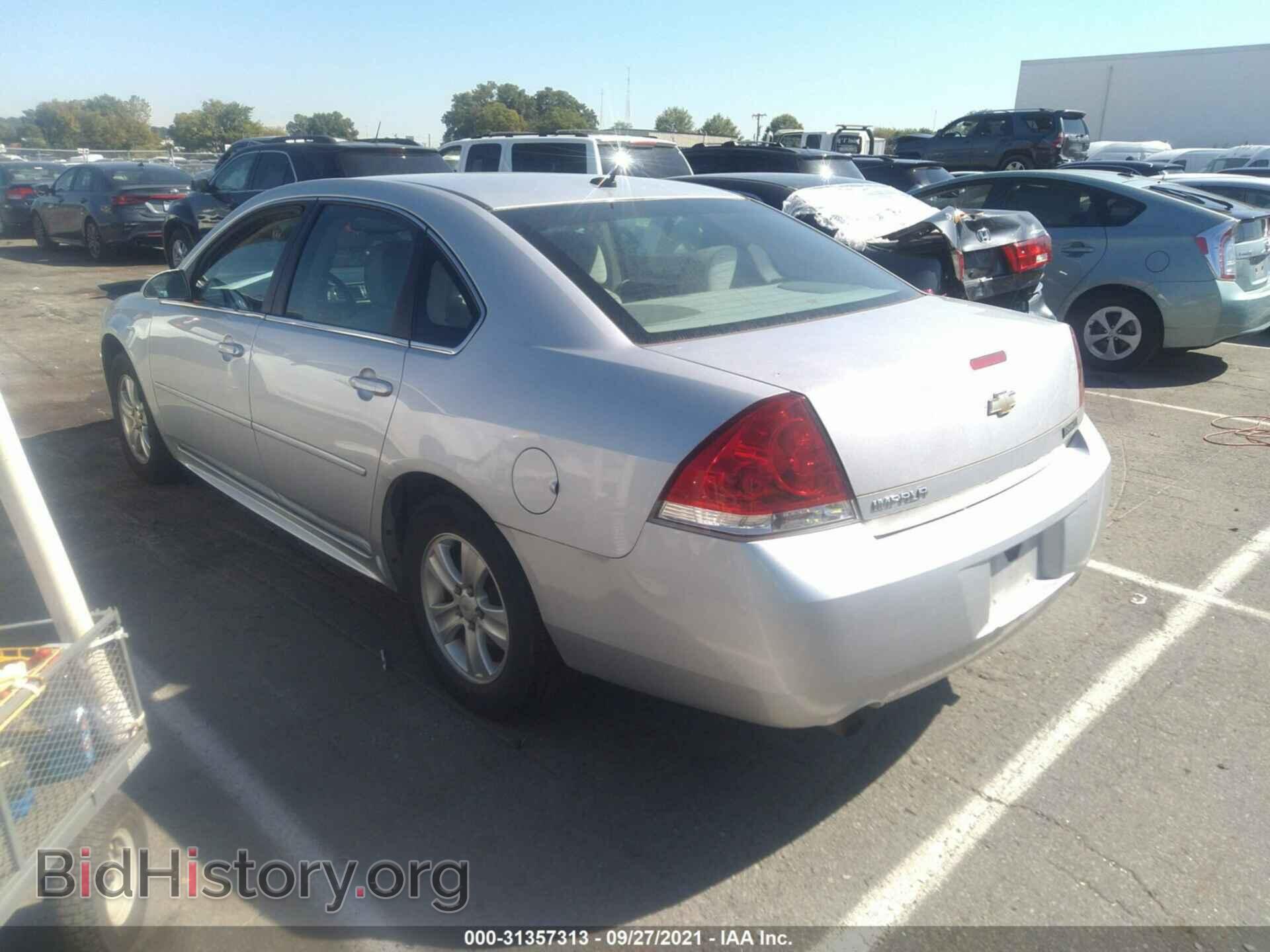 2013 CHEVROLET IMPALA - VIN: 2G1WF5E37D1115349 - Фото 3