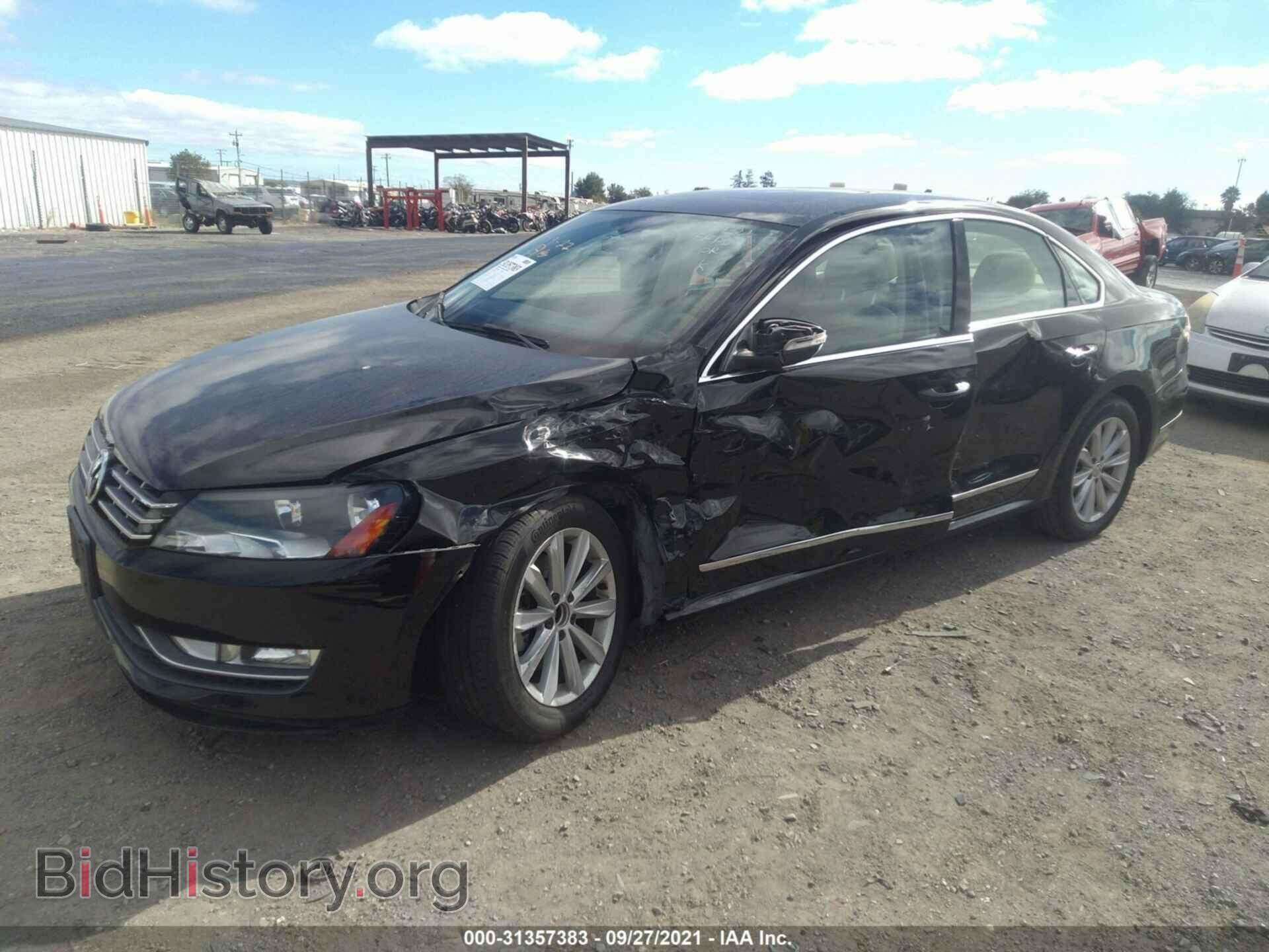 2012 VOLKSWAGEN PASSAT - VIN: 1VWCP7A39CC021603 - Фото 2