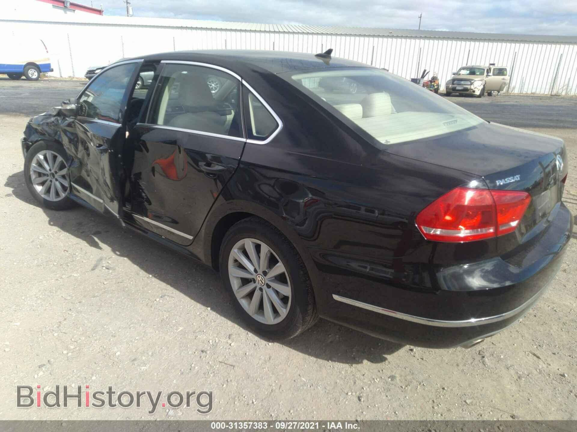2012 VOLKSWAGEN PASSAT - VIN: 1VWCP7A39CC021603 - Фото 3